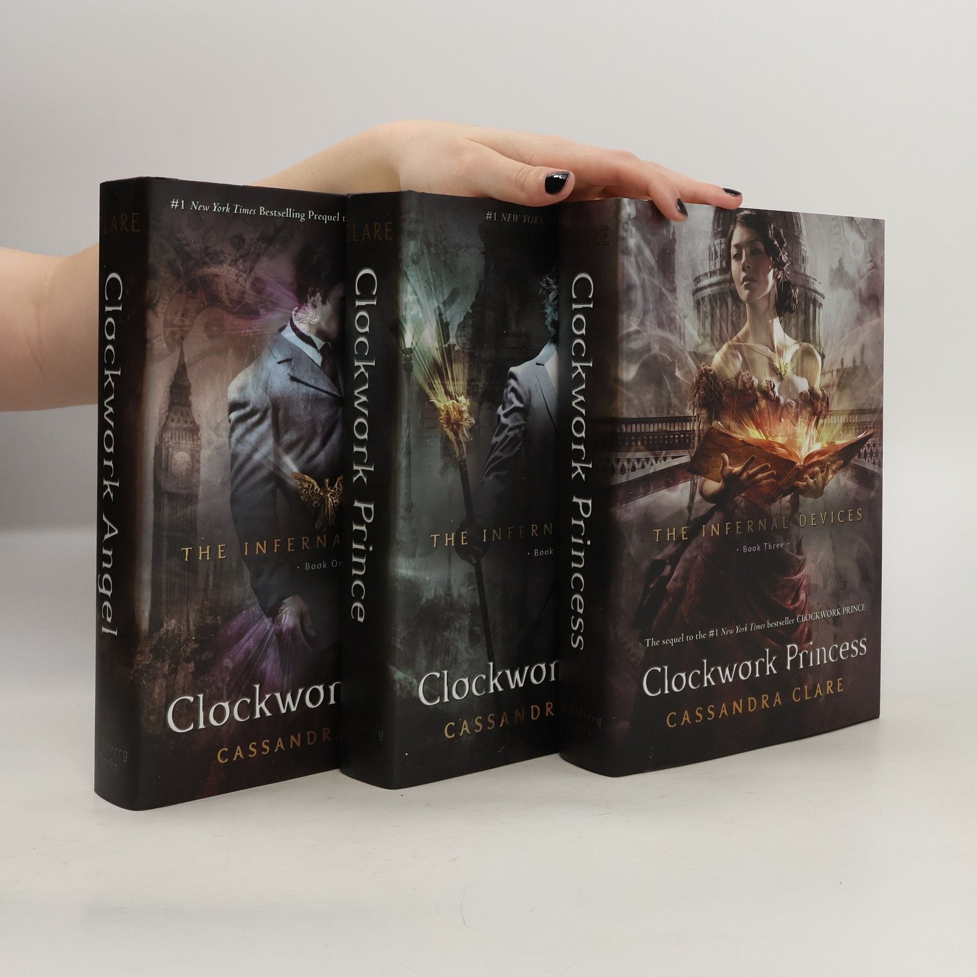 Cassandra Clare The Infernal Devices (3 svazky, box)