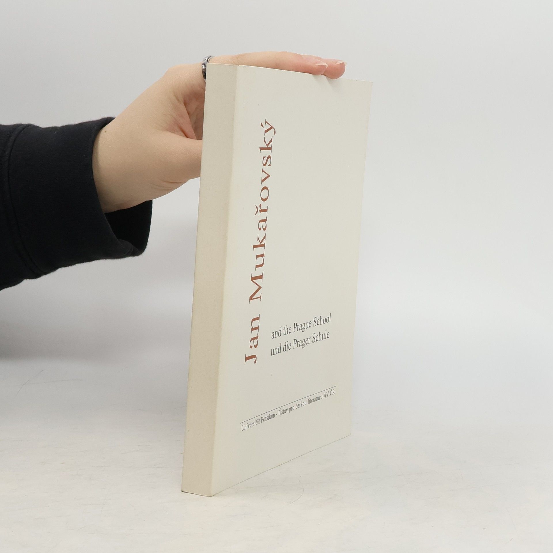 Jan Mukařovský and the Prague School und die Prager Schule