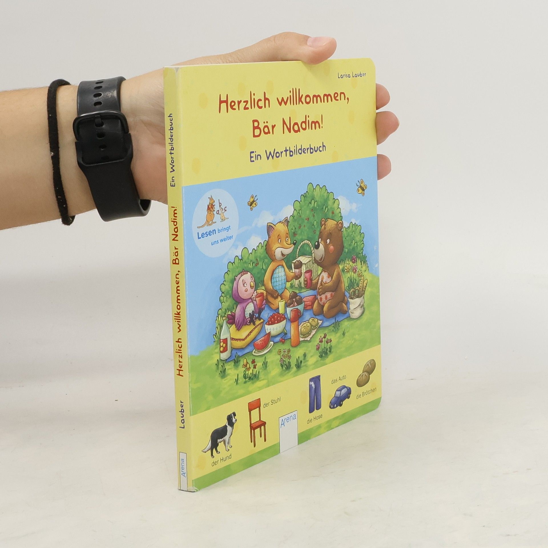 Larisa Lauber Herzlich willkommen, Bär Nadim!