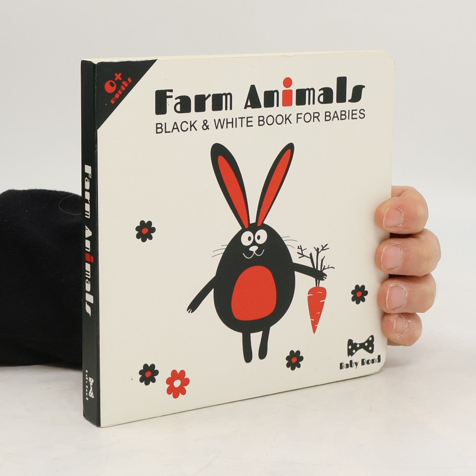 Collectif d'auteurs Farm Animals: Black & White Book for Babies