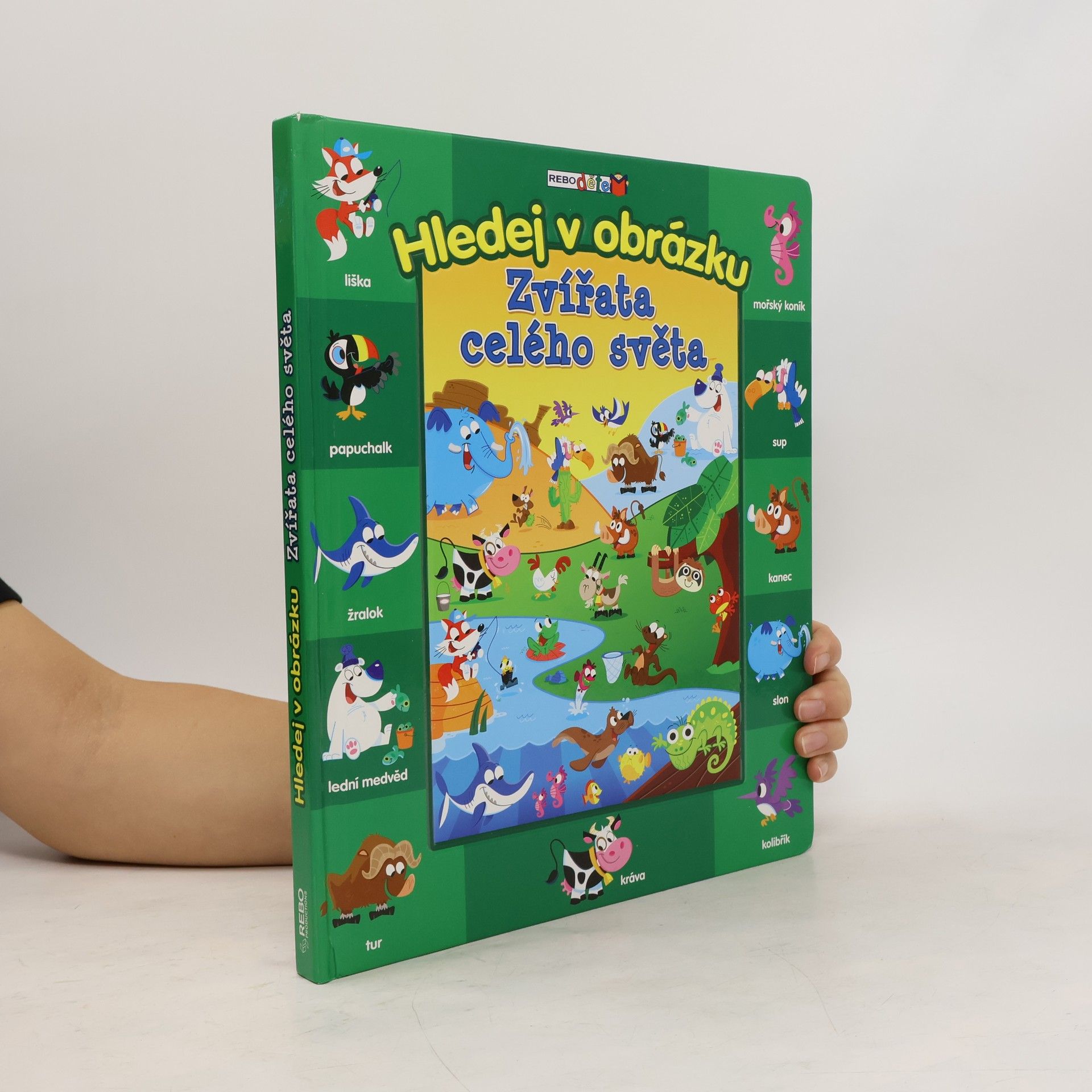 Kolektiv autorů Hledej v obrázku - Zvířata celého světa