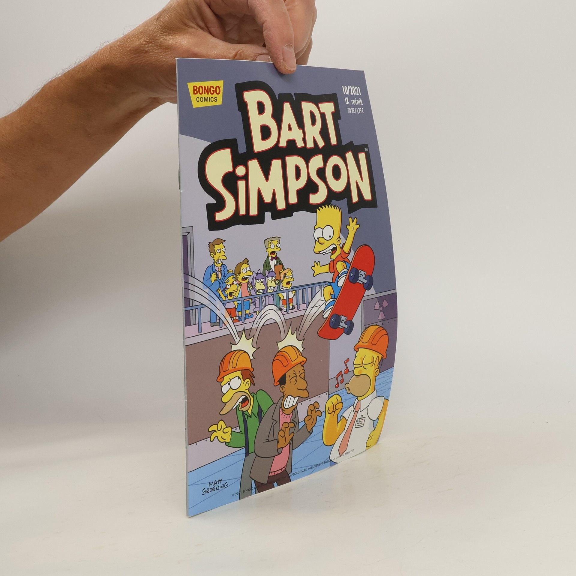 Matt Groening Bart Simpson 10/2021