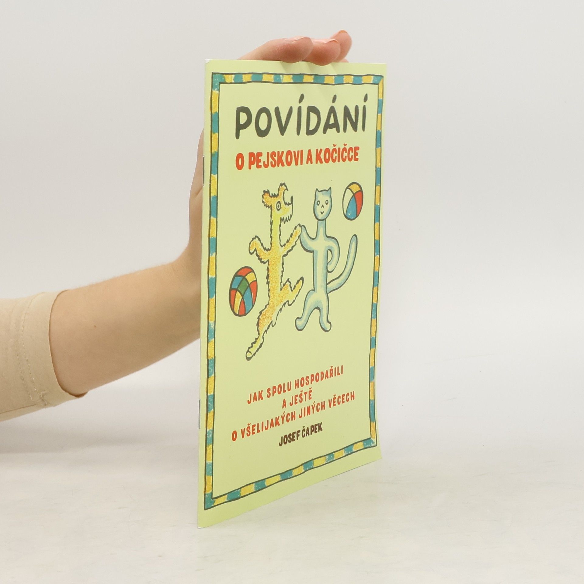 Josef Čapek Povídání o pejskovi a kočičce
