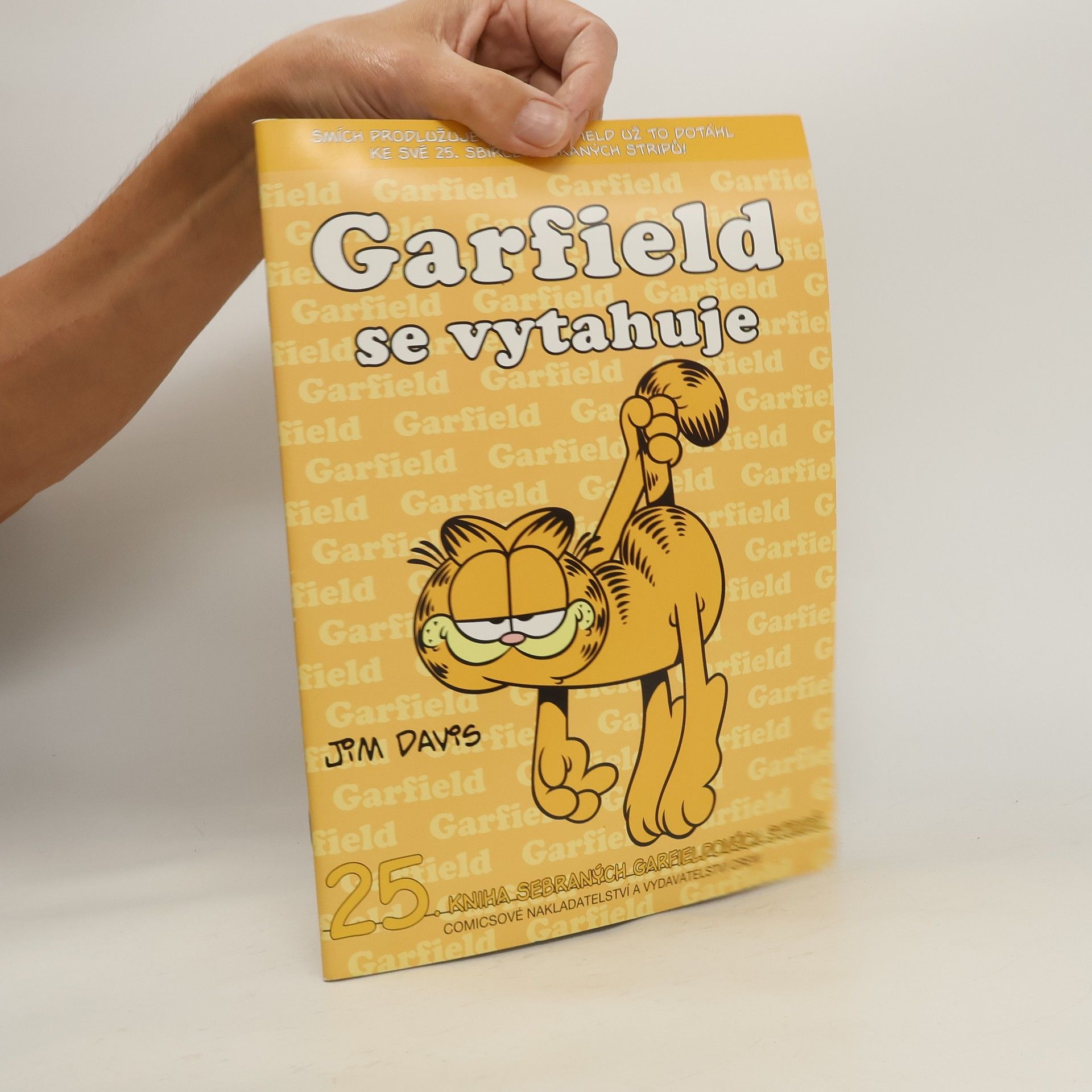 Jim Davis Garfield se vytahuje