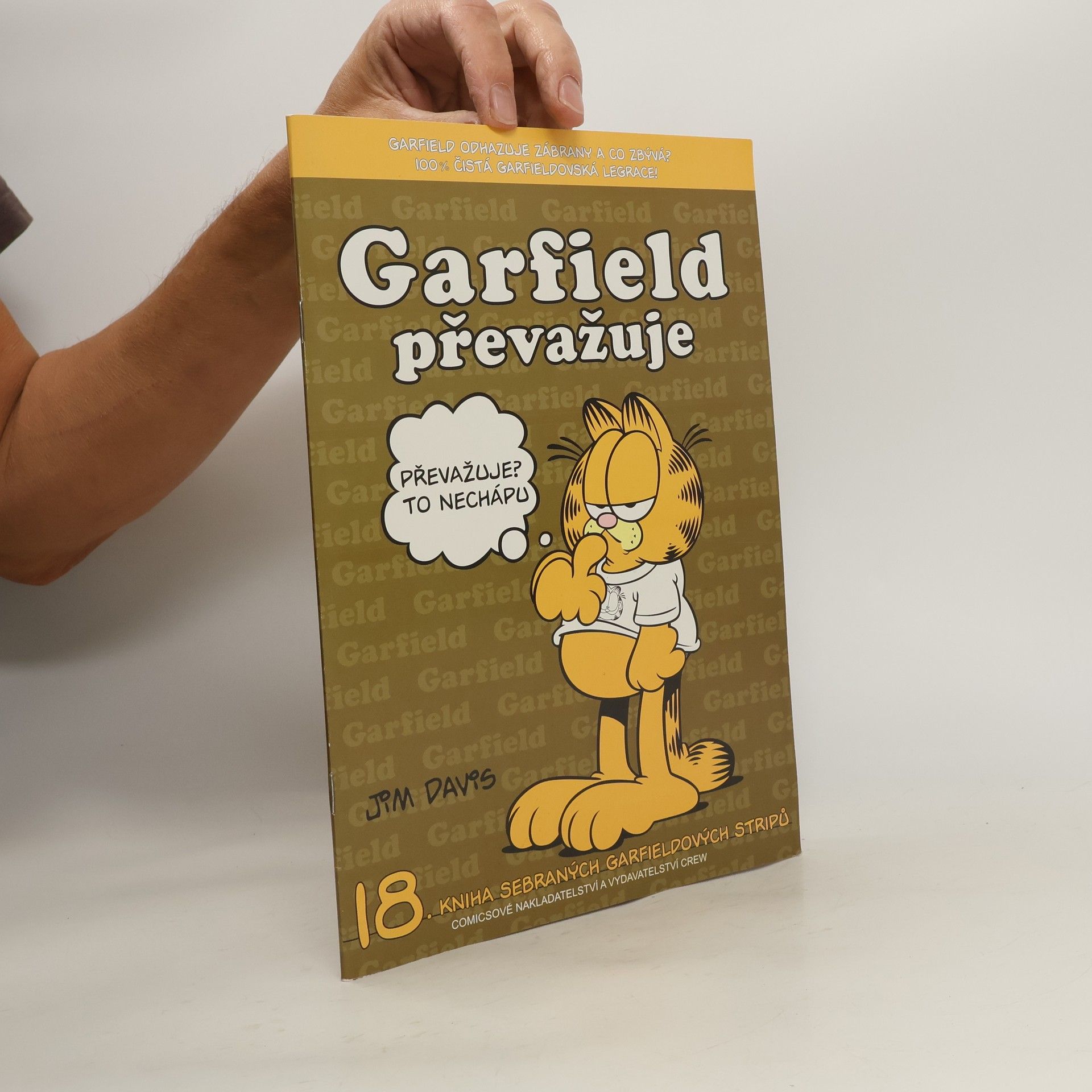 Jim Davis Garfield převažuje 18