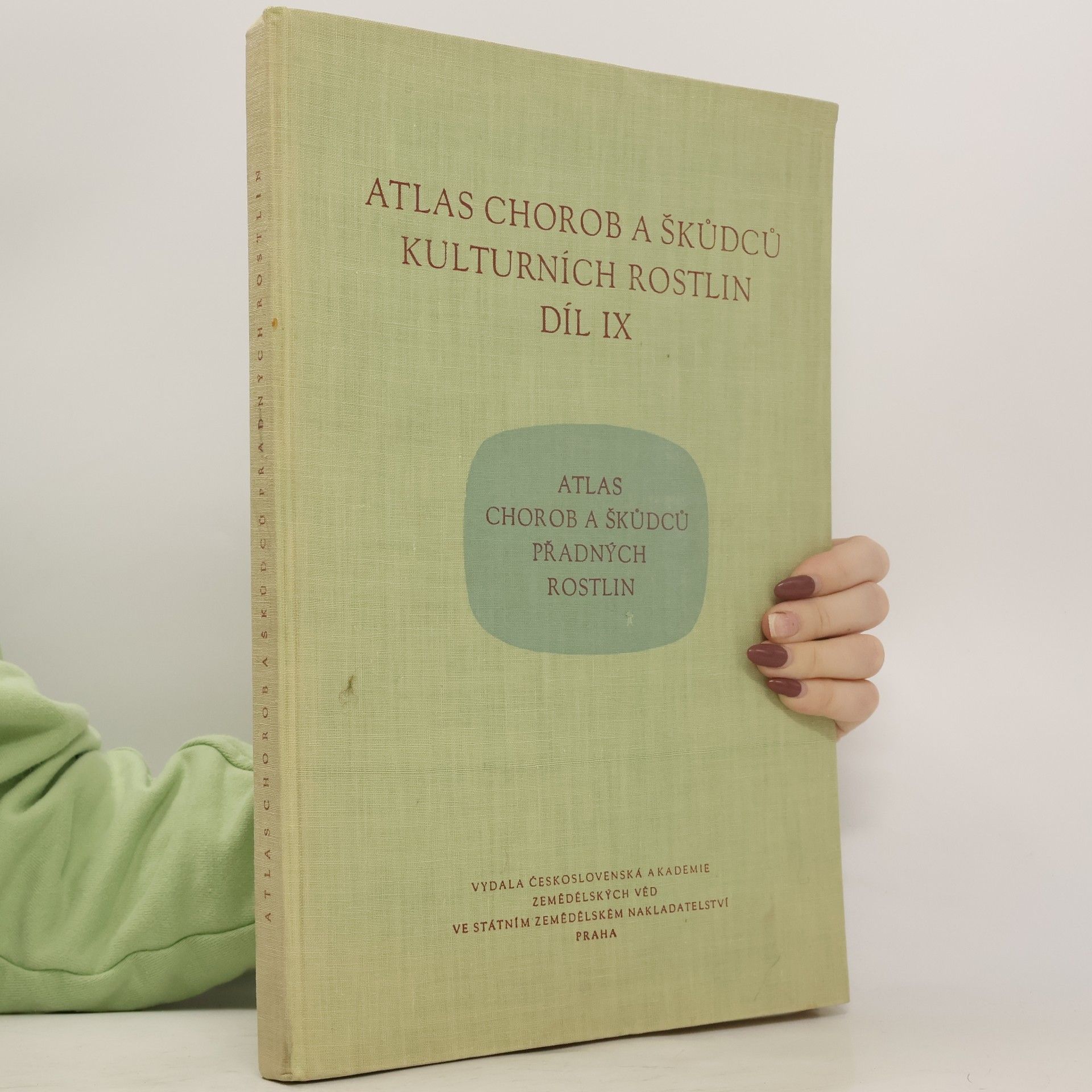 Jan Melichar Atlas chorob a škůdců kulturních rostlin. Díl IX.