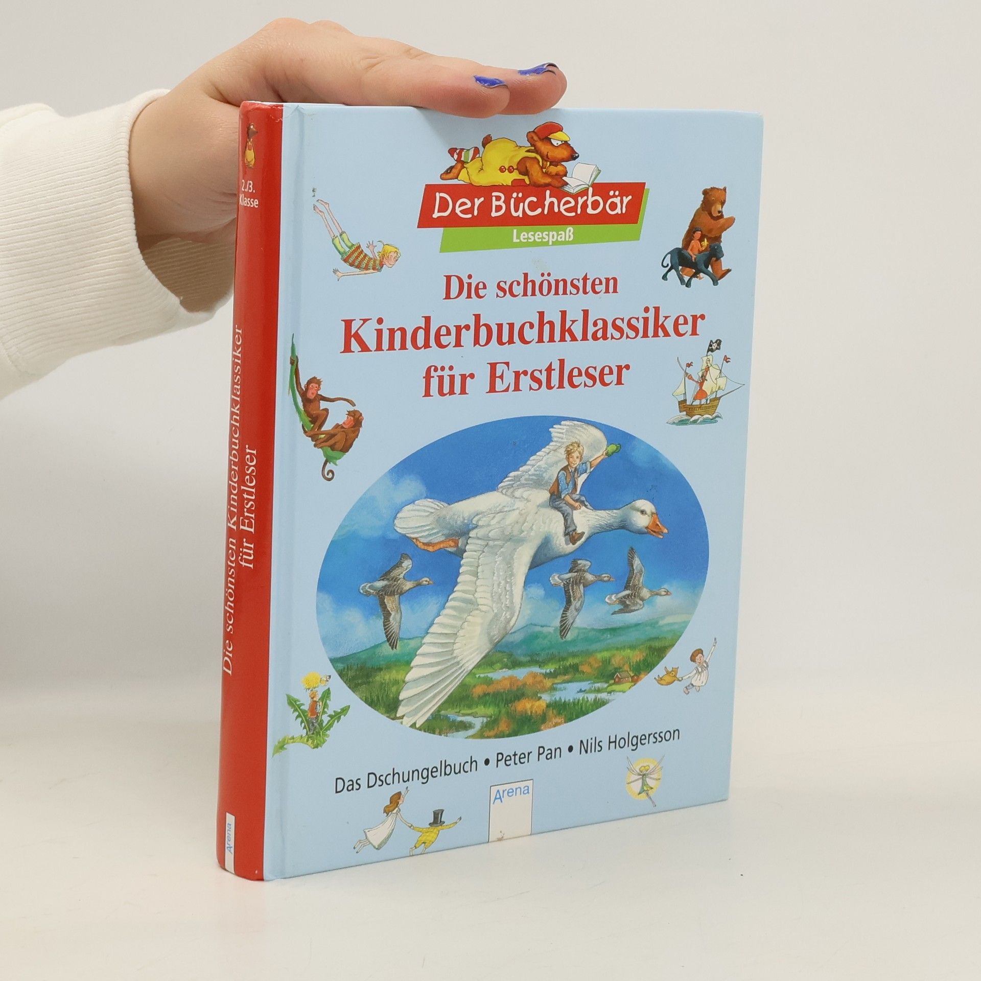 Rudyard Kipling Die schōnsten Kinderbuchklassiker fūr Erstleser - Das Dschungelbuch. Peter Pan. Nils Holgersson