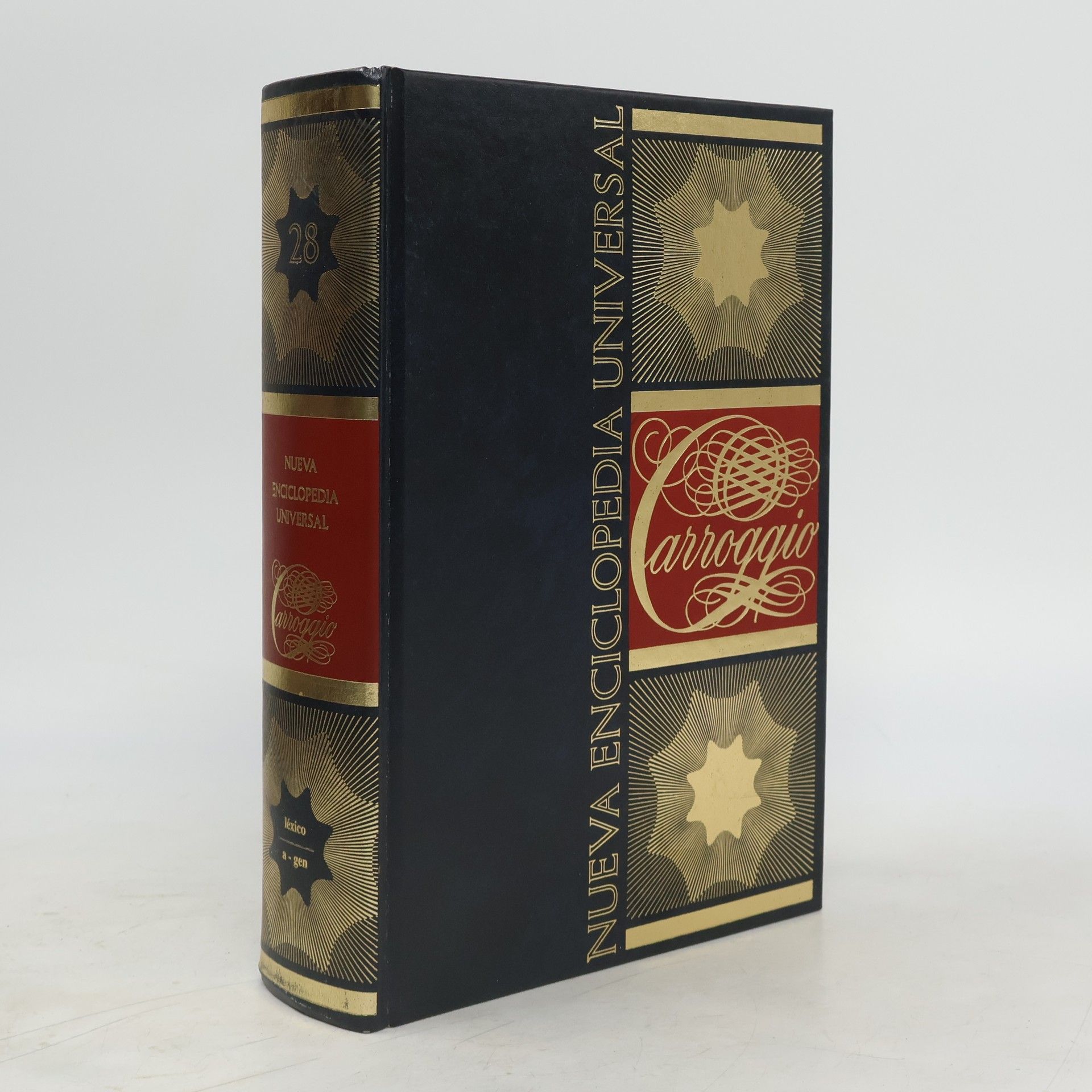 Auteurscollectief Nueva enciclopedia universal Carroggio: Léxico A-gen