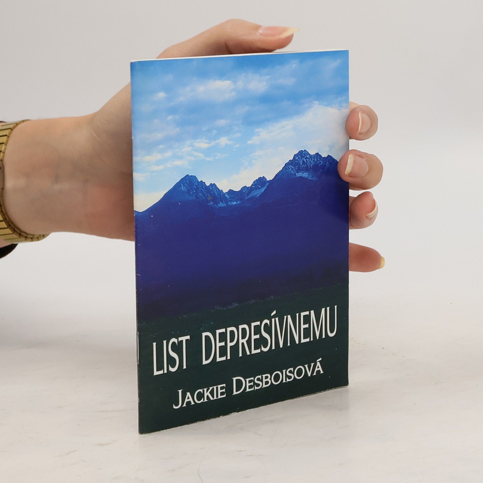 List depresívnemu človeku