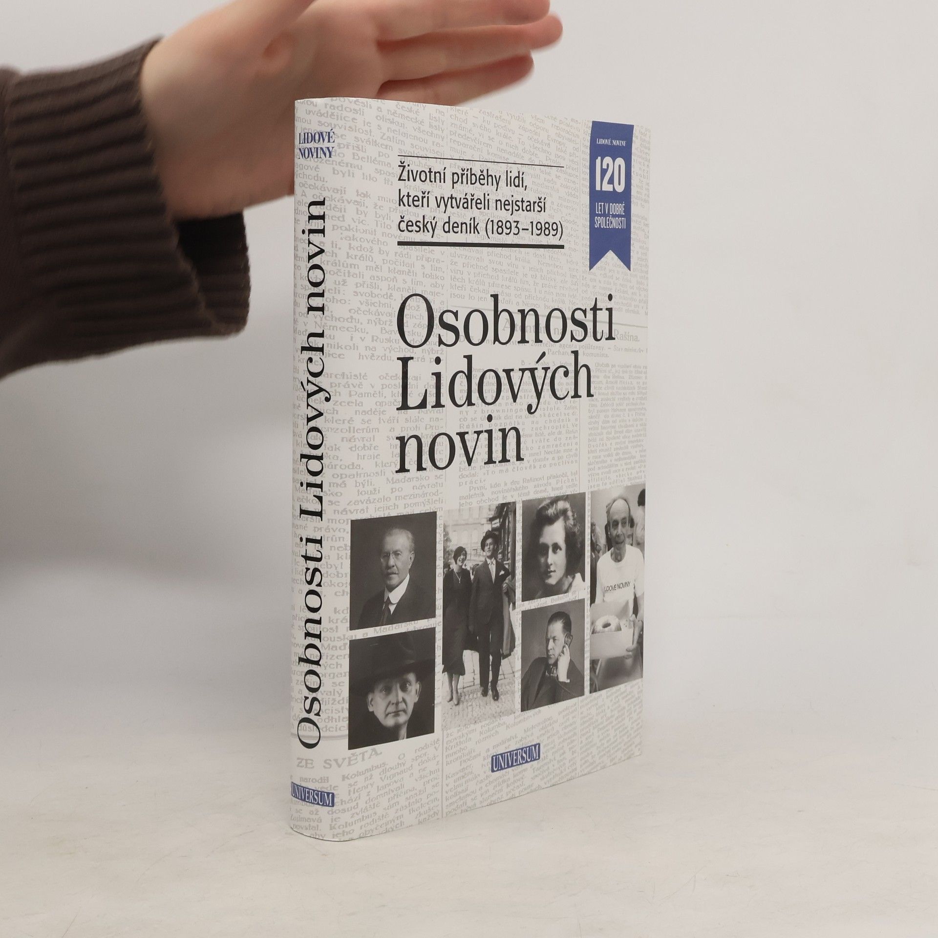Petr Zídek Osobnosti Lidových novin. Životní příběhy lidí, kteří vytvářeli nejstarší český deník (1893-1989)