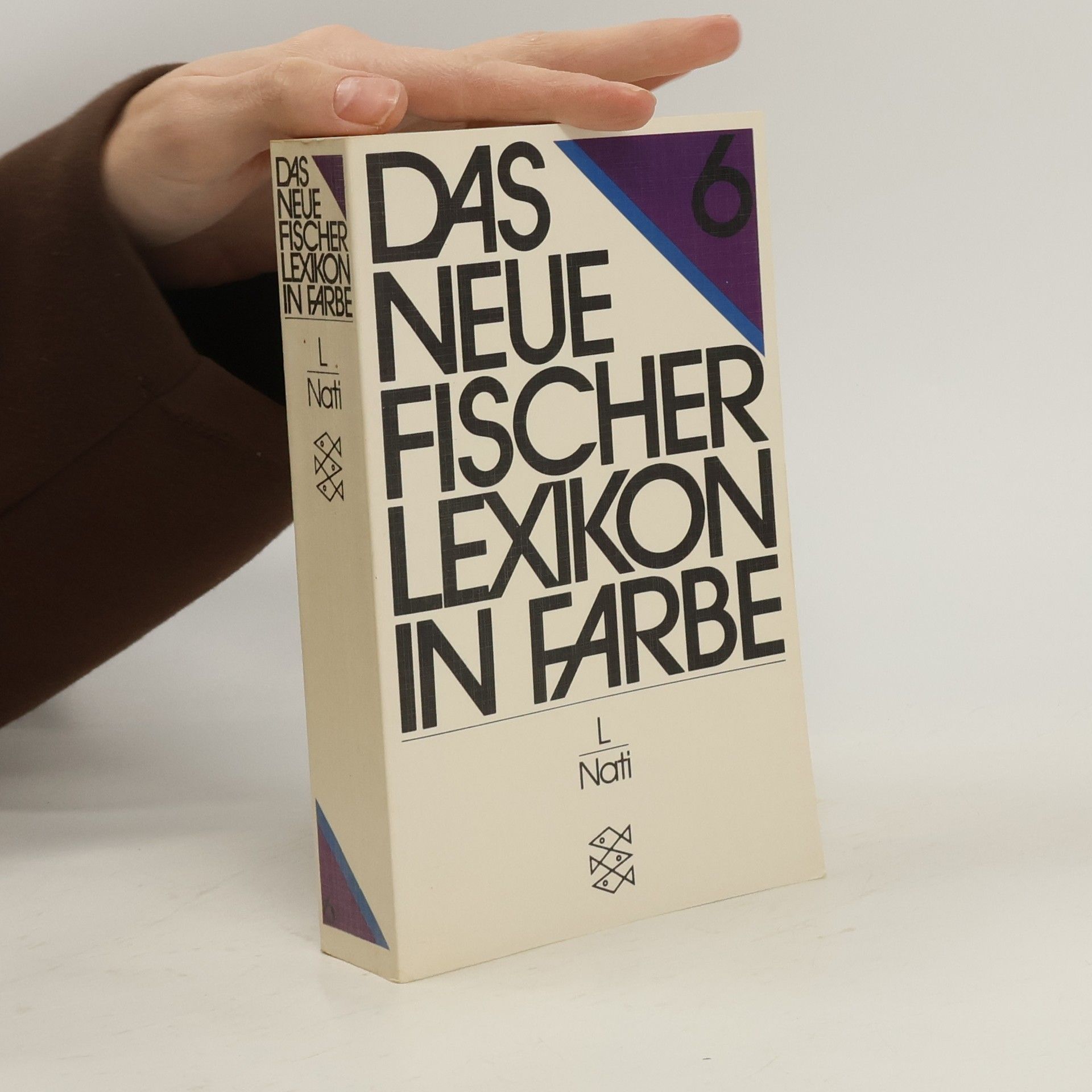Kolektív autorov Das neue Fischer Lexikon Farbe 6. L-Natti
