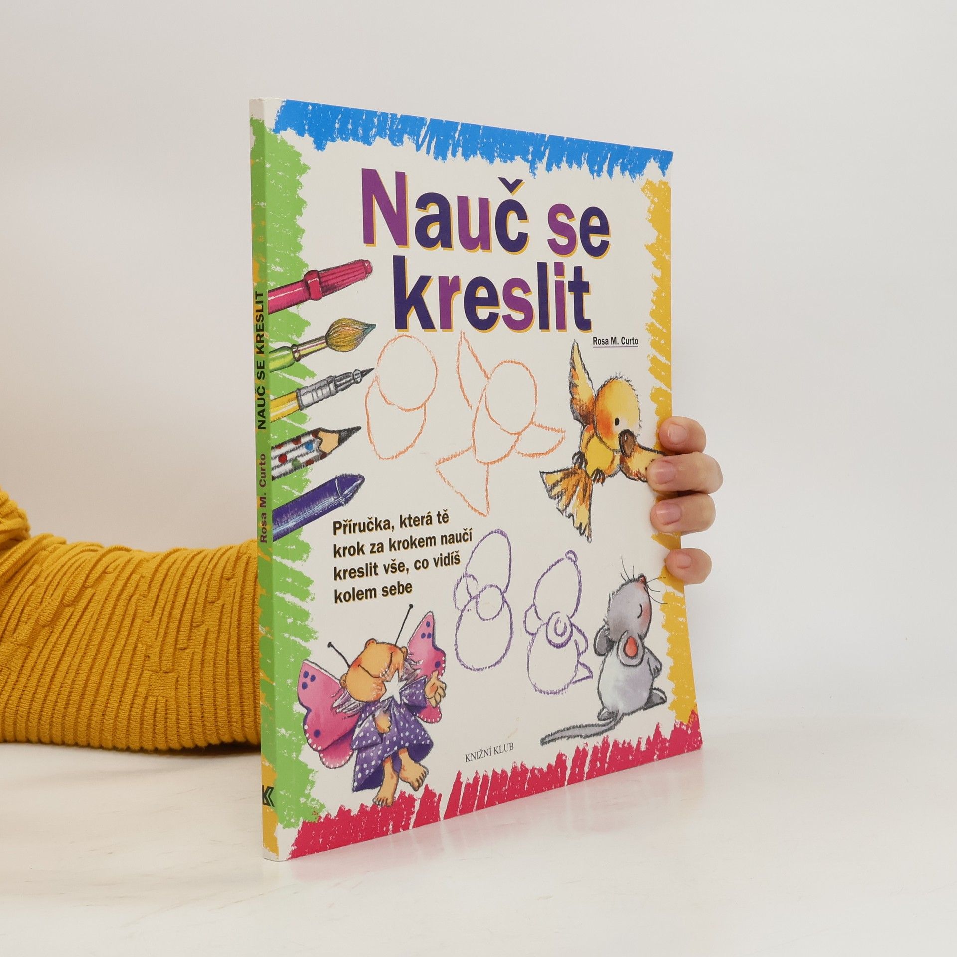 Rosa María Curto Nauč se kreslit. Příručka, která tě krok za krokem naučí kreslit vše, co vidíš kolem sebe