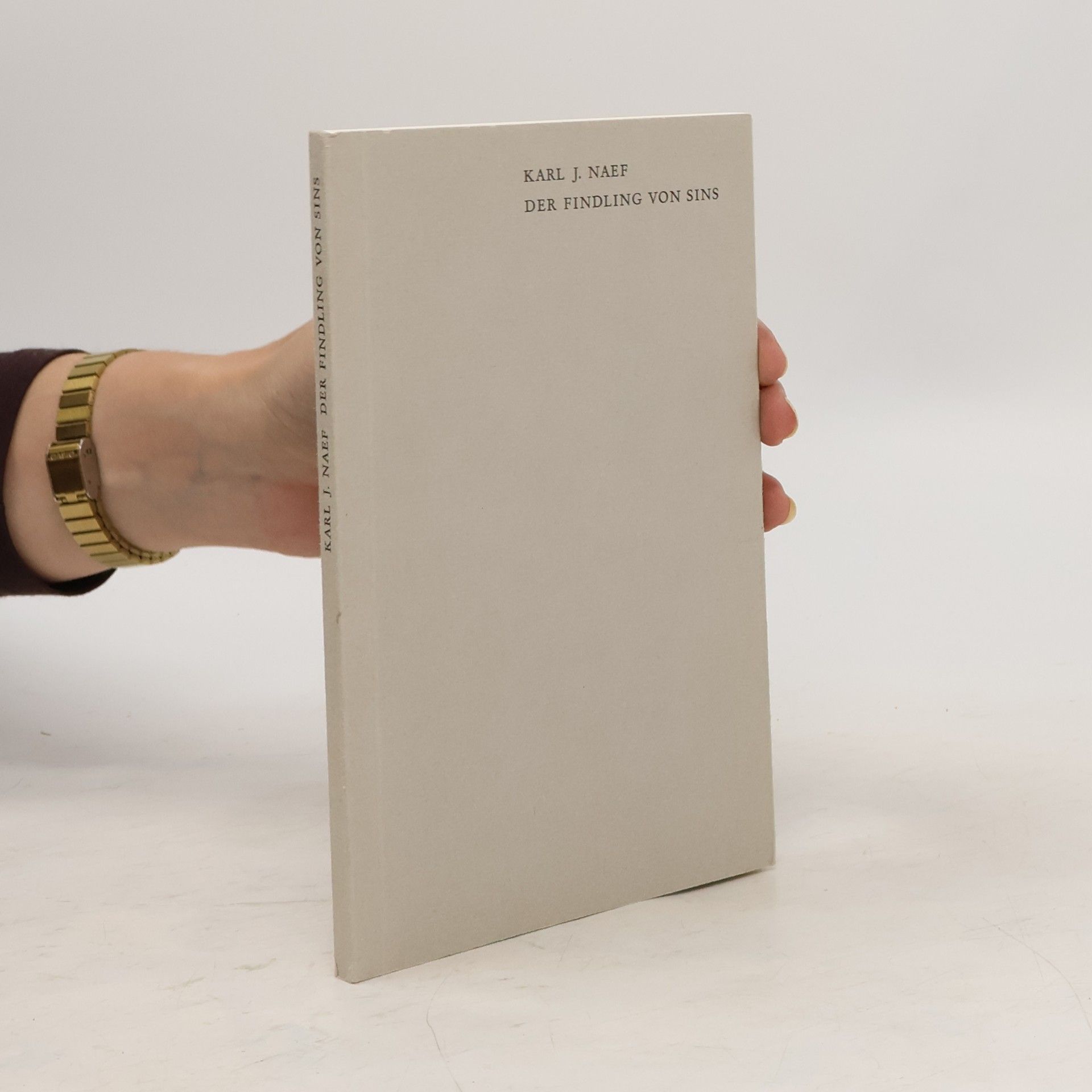 Karl J. Naef Der Findling von Sins