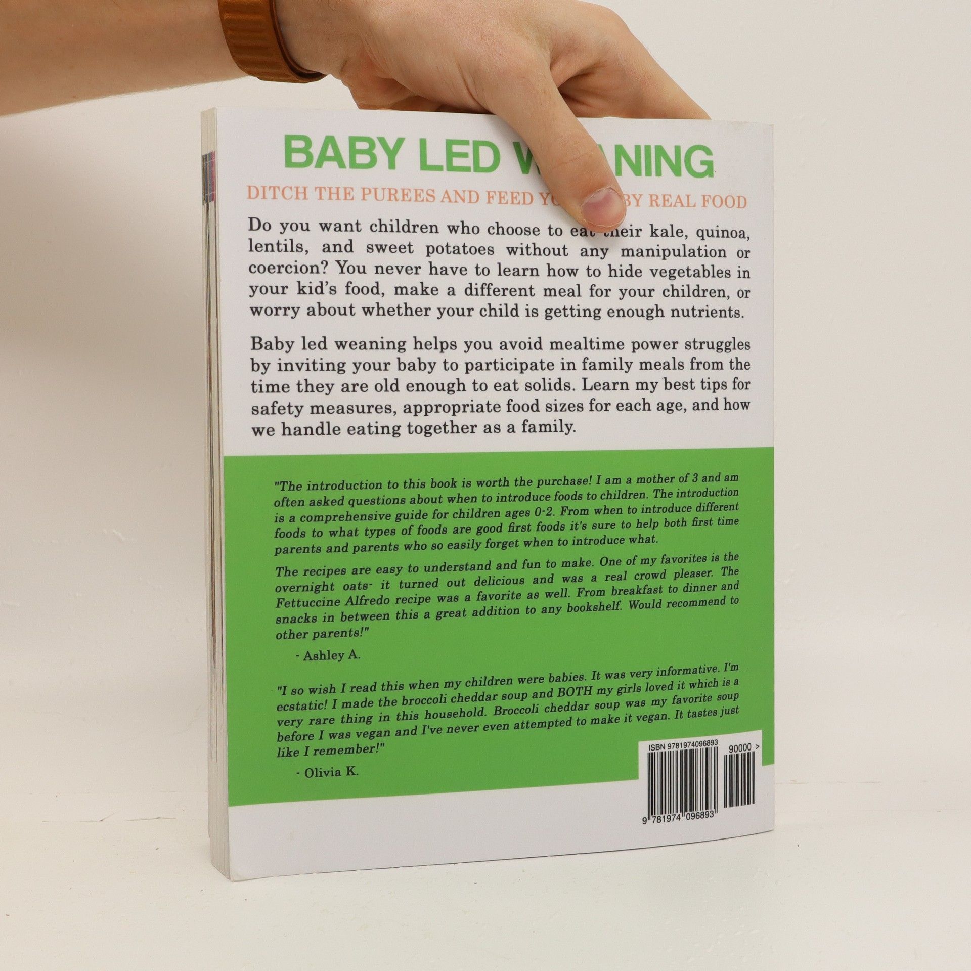 Cathleen Woods Baby Led Weaning for Vegans