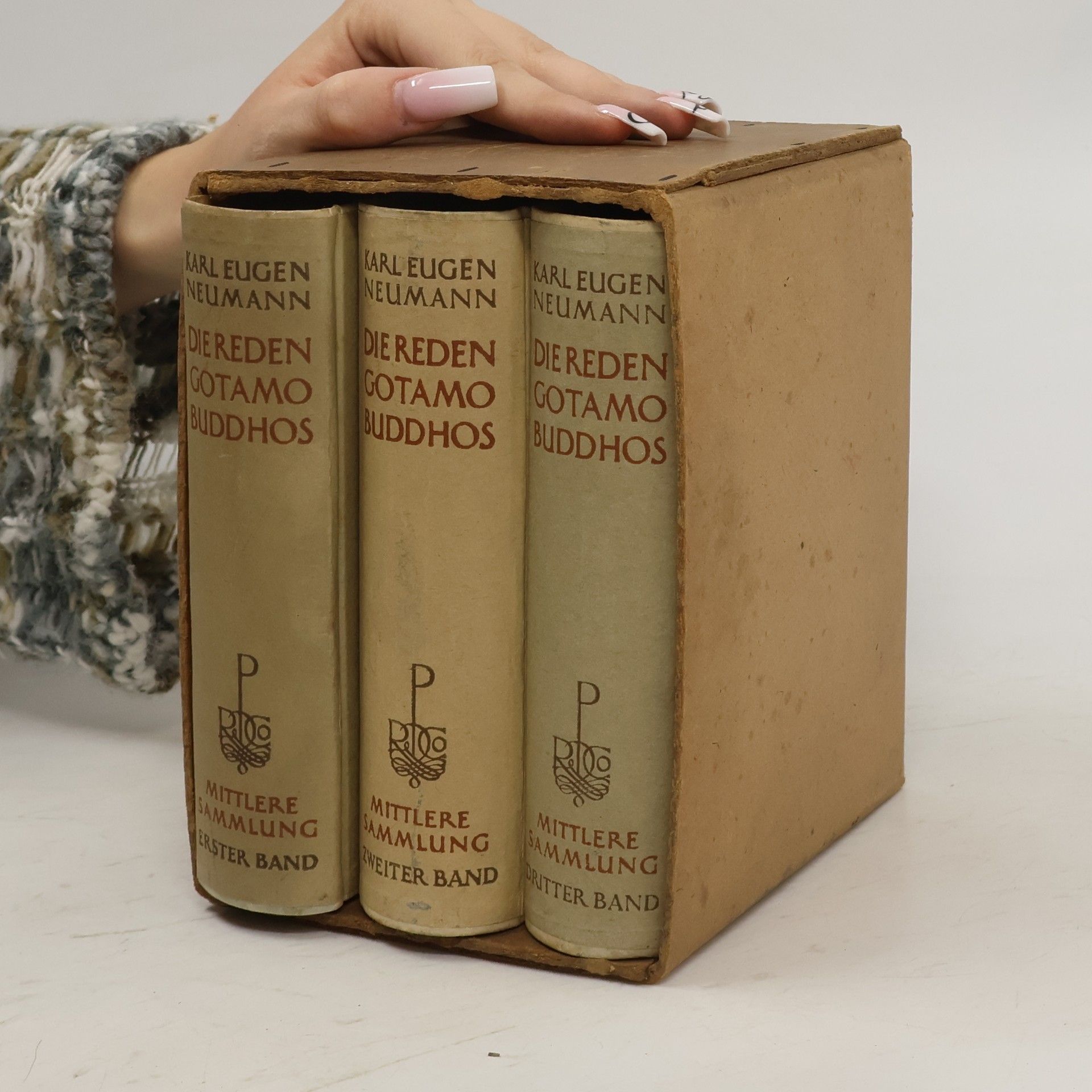Karl Eugene Neumann Die Reden Gotamo Buddhos - Mittlere Sammlung I.-III.