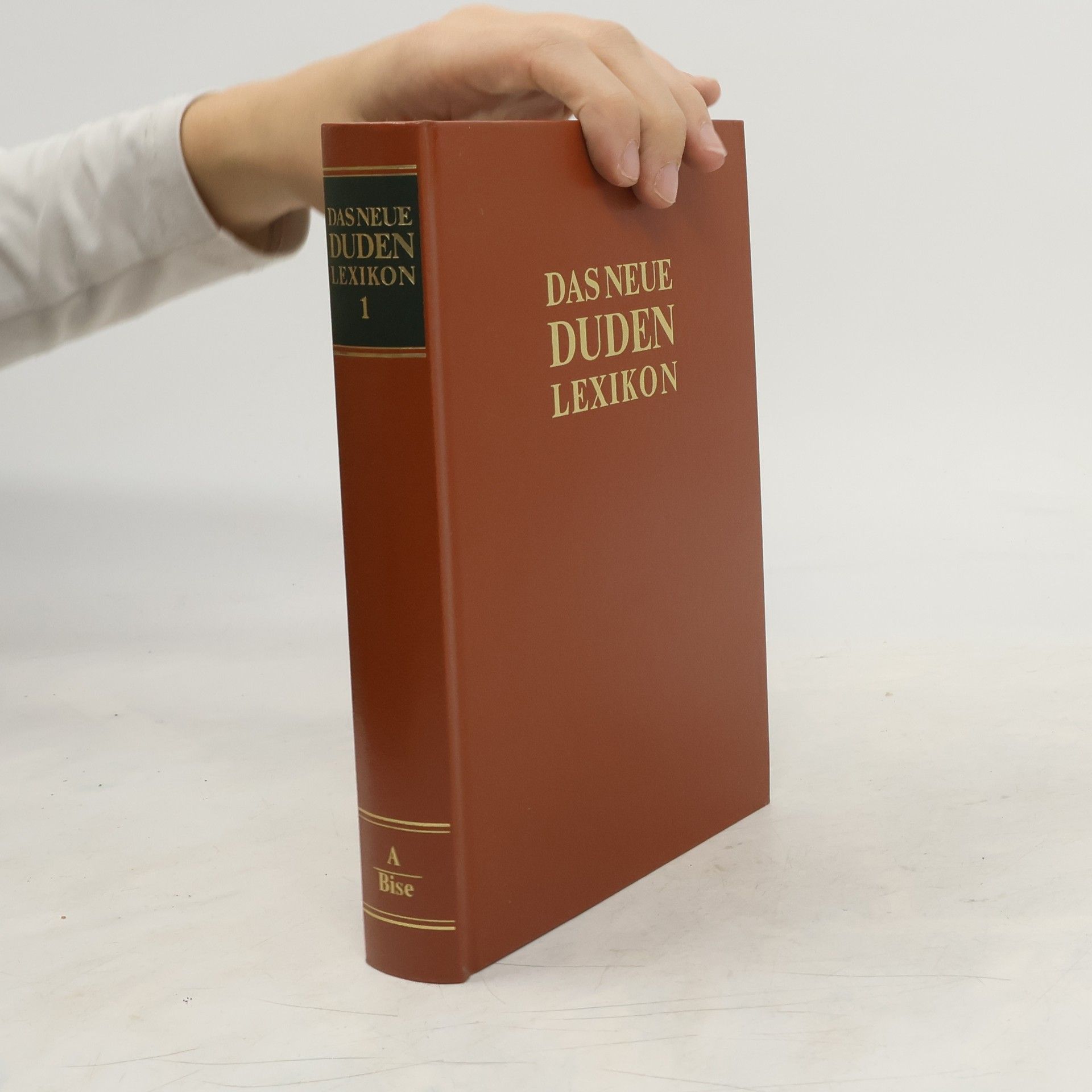 Kolektív autorov Das neue Duden-Lexikon 1. A-Bise