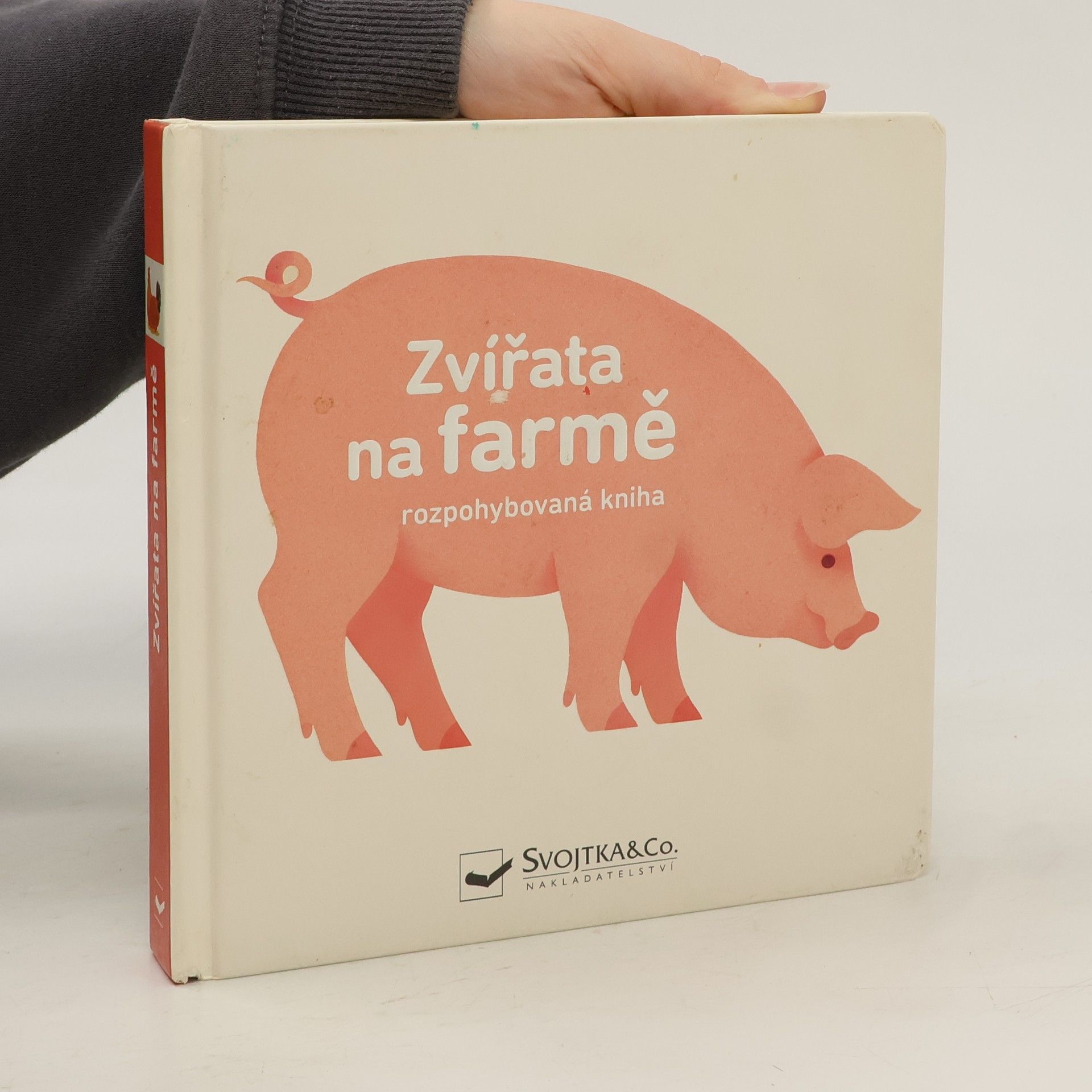 Véronique Joffre Zvířata na farmě : rozpohybovaná kniha