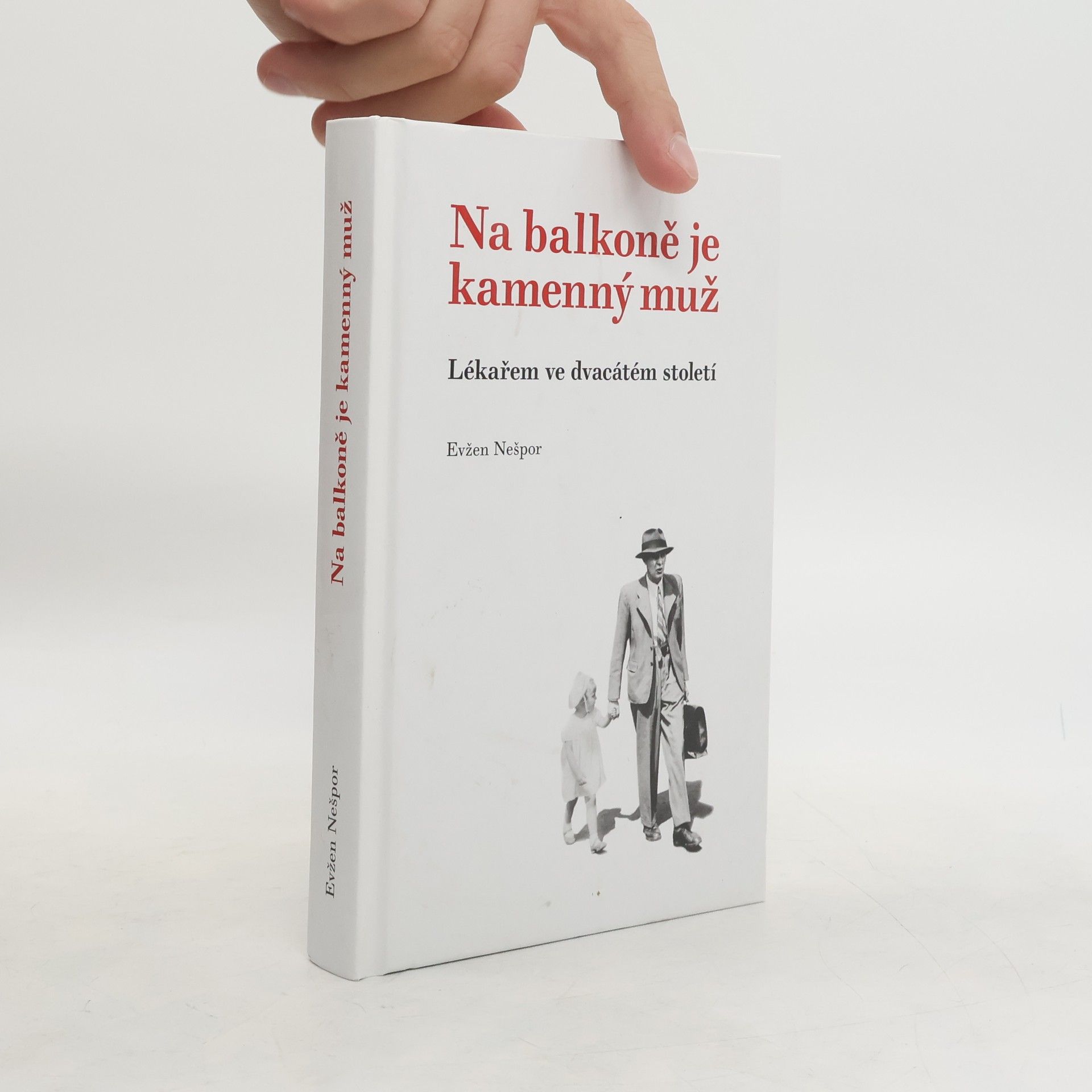 Evžen Nešpor Na balkoně je kamenný muž