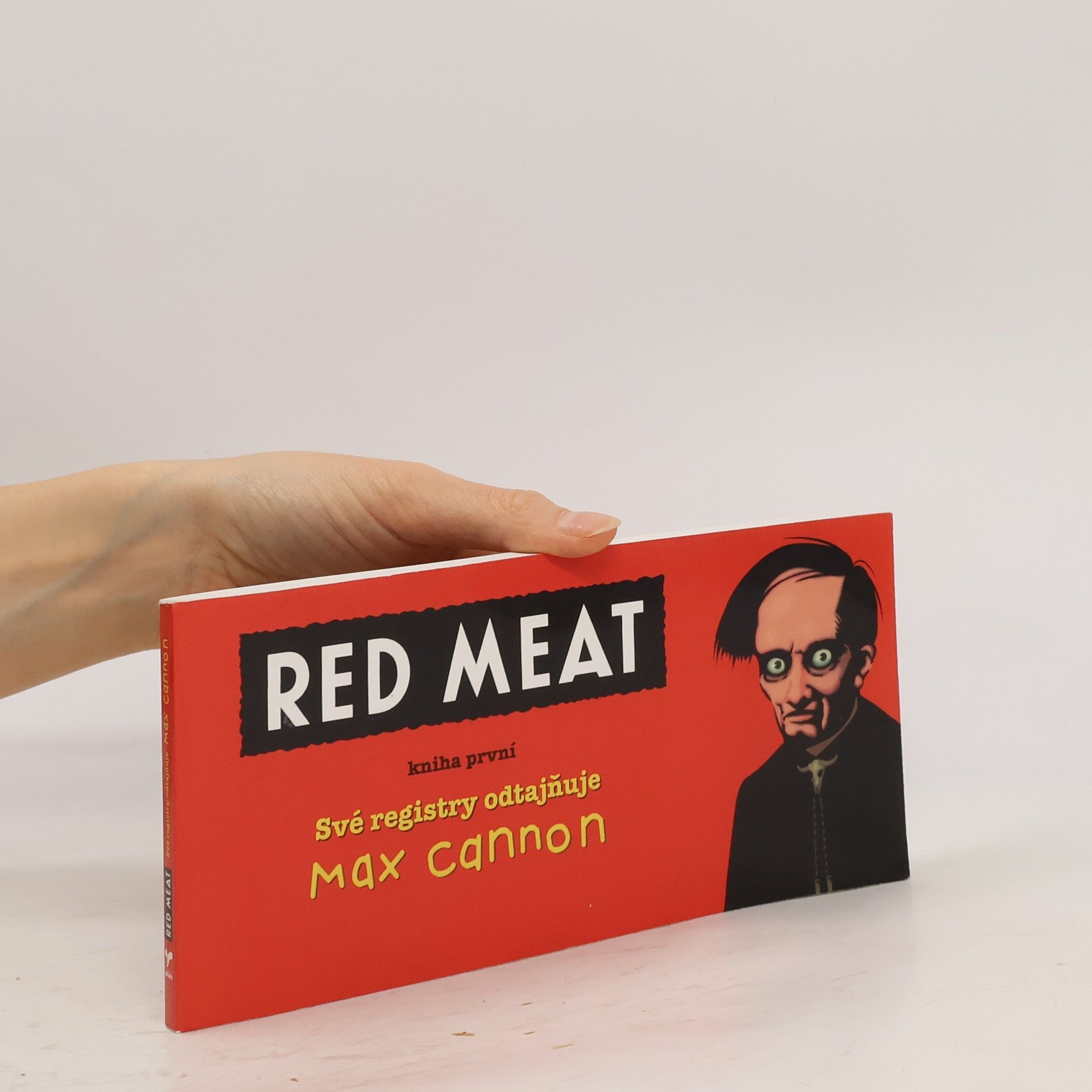Max Cannon Red Meat (kniha první). Své registry odtajňuje Max Cannon
