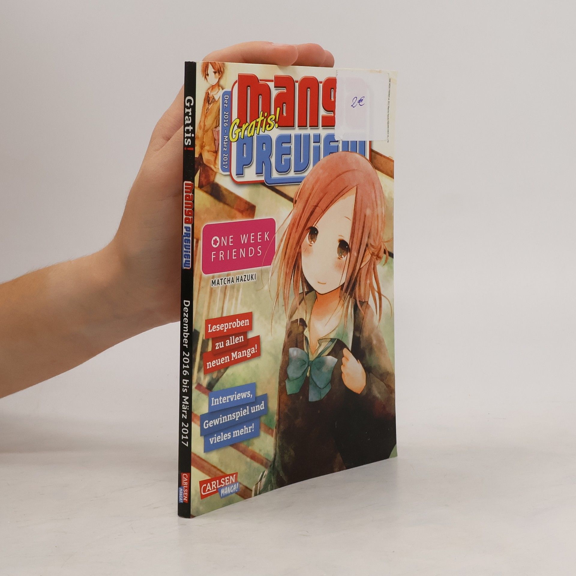 Collectif d'auteurs Manga Preview 12/2016-3/2017