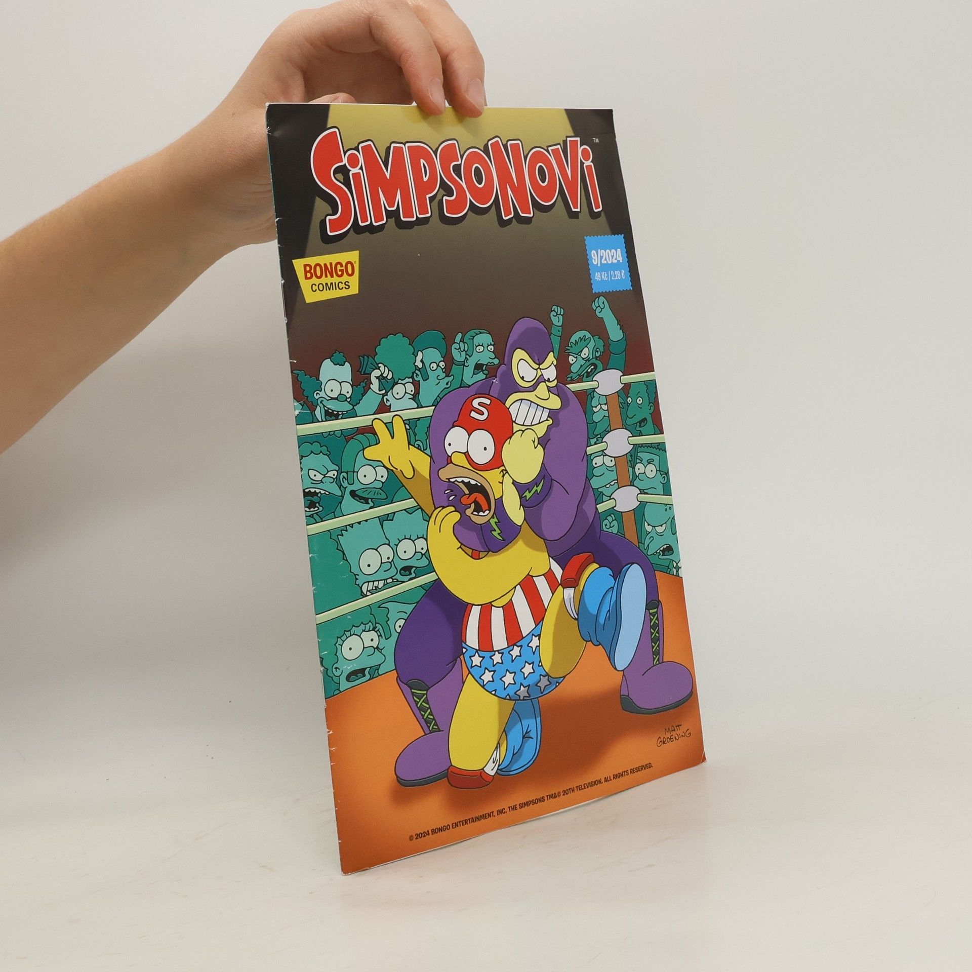 Collectif d'auteurs Simpsonovi 9/2024