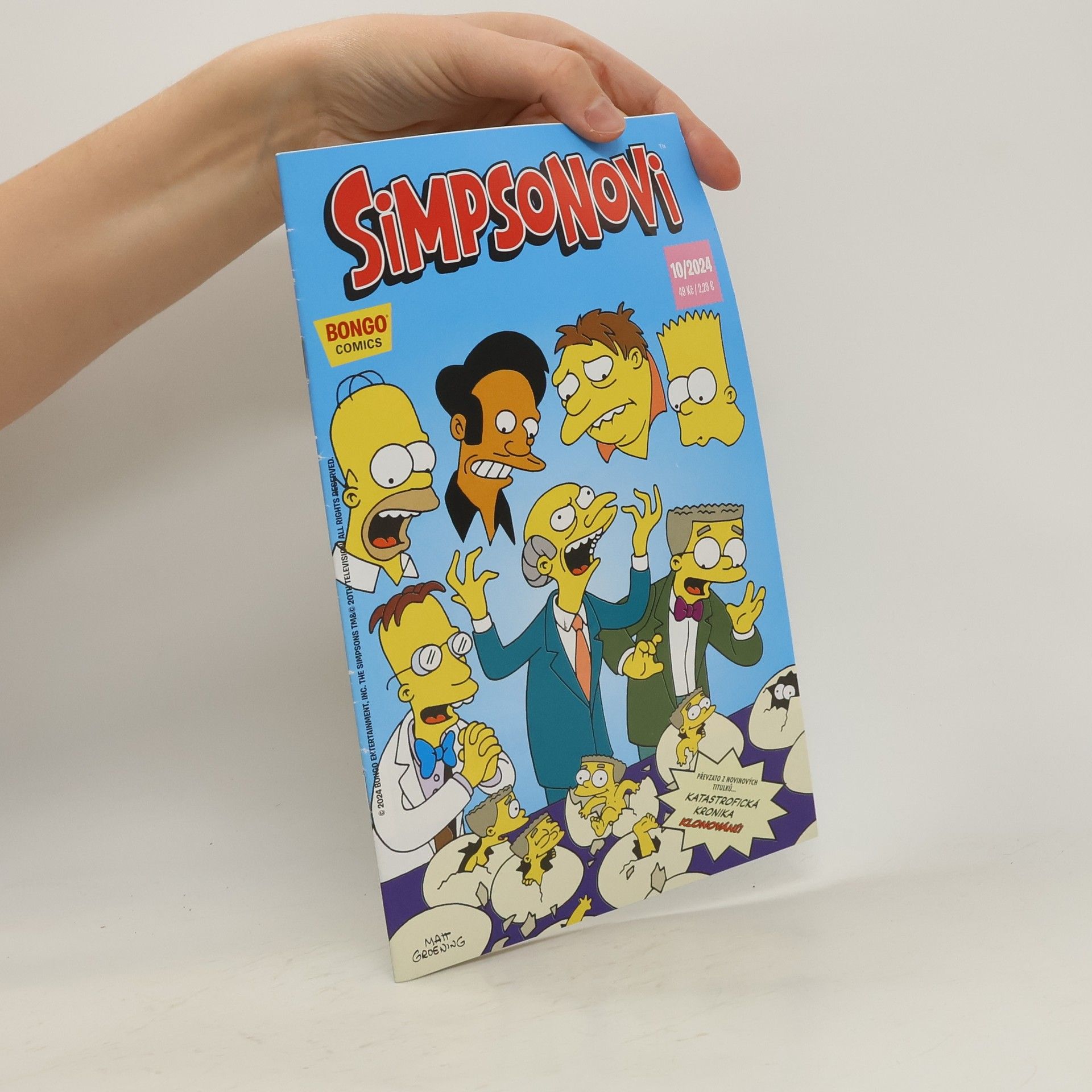 Kolektiv autorů Simpsonovi 10/2024