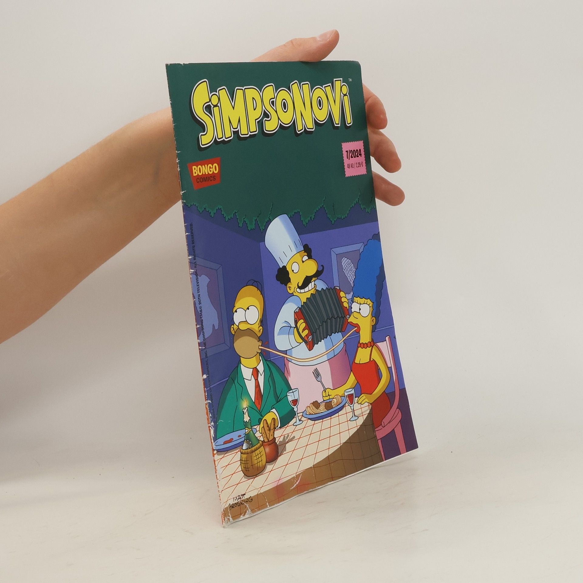 Matt Groening Simpsonovi 7/2024