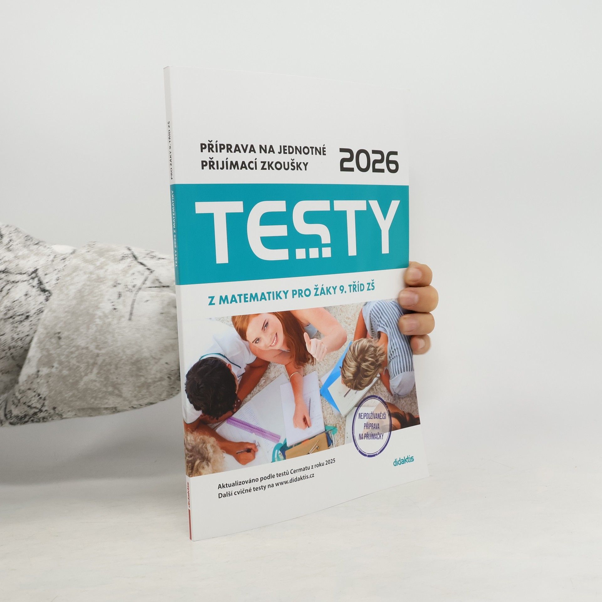 Kolektiv autorů Testy 2026 z matematiky pro žáky 9. tříd ZŠ : příprava na jednotné přijímací zkoušky