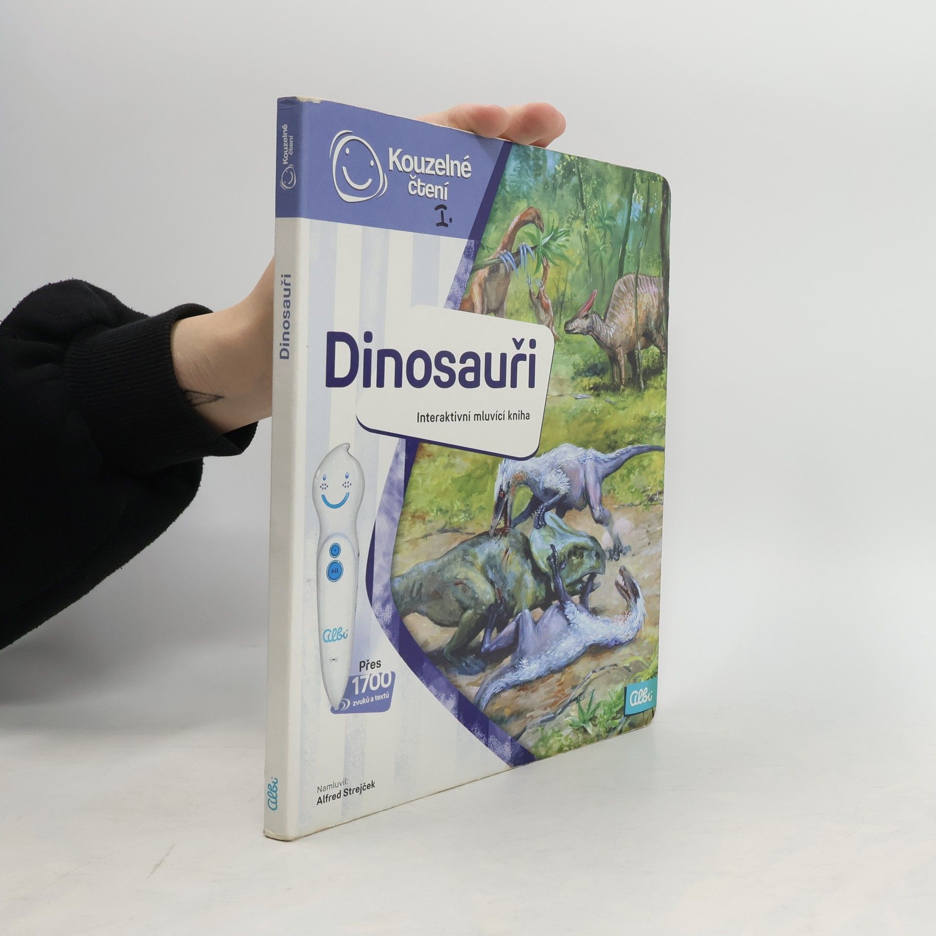 Jan Spěváček Dinosauři. Interaktivní mluvící kniha