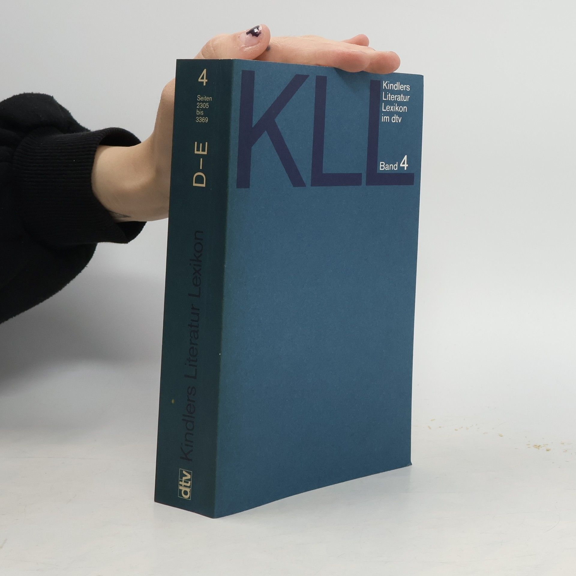 Autorenkollektiv Kindlers Literatur-Lexikon im dtv 4, D-E