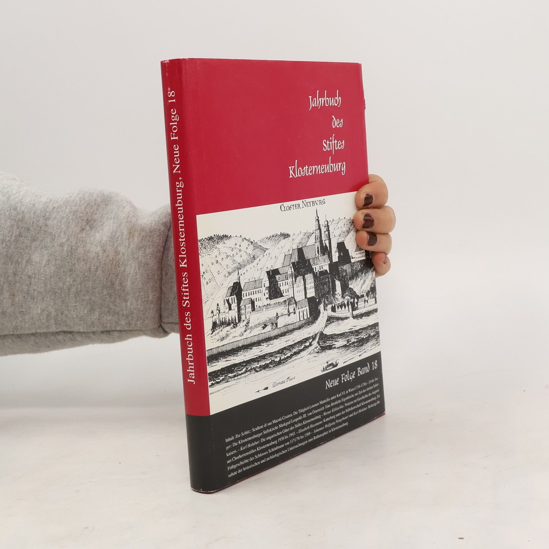 Autorenkollektiv Jahrbuch des Stiftes Klosterneuburg, Neue Folge 18