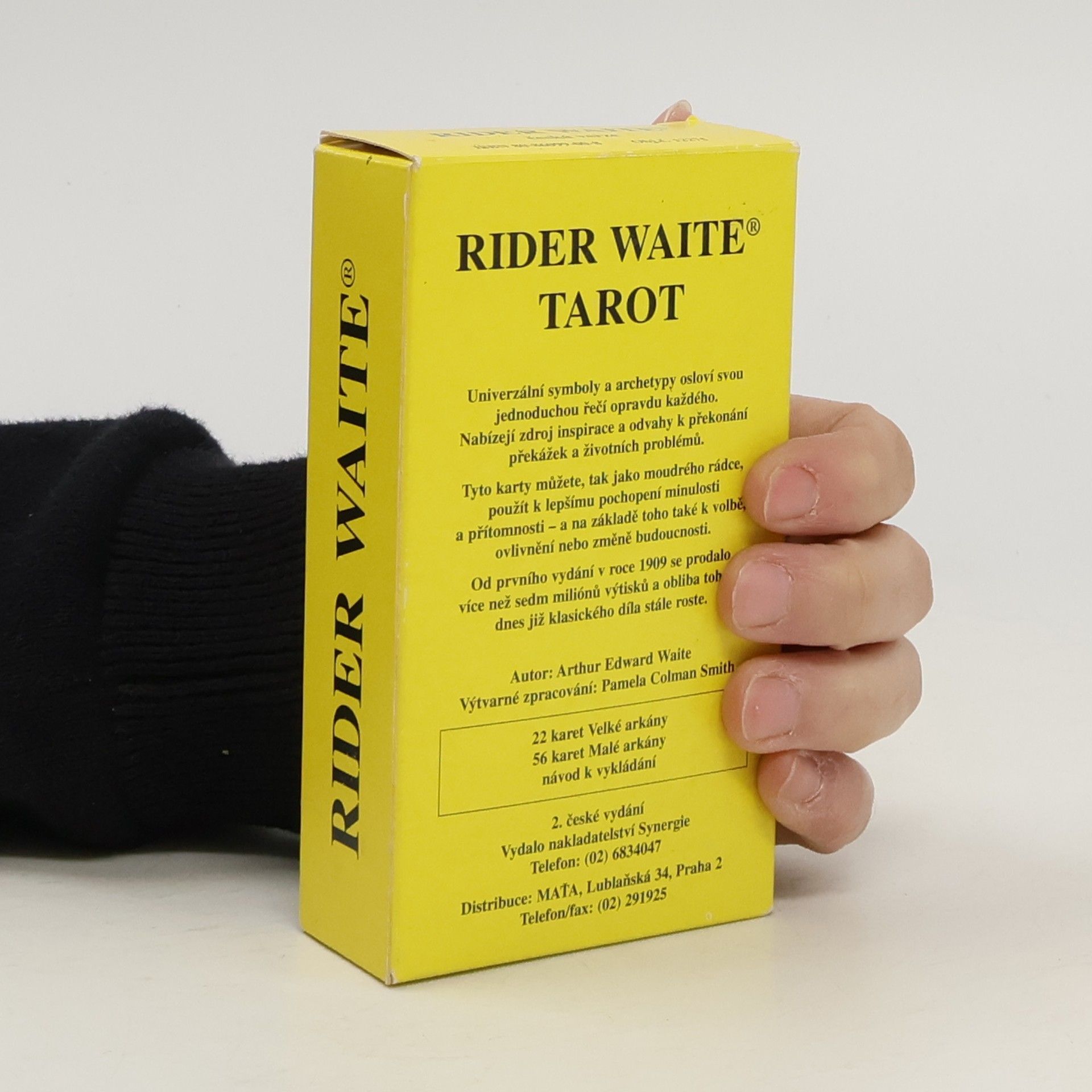 Arthur Edward Waite Rider Waite Tarot - 78 karet a návod