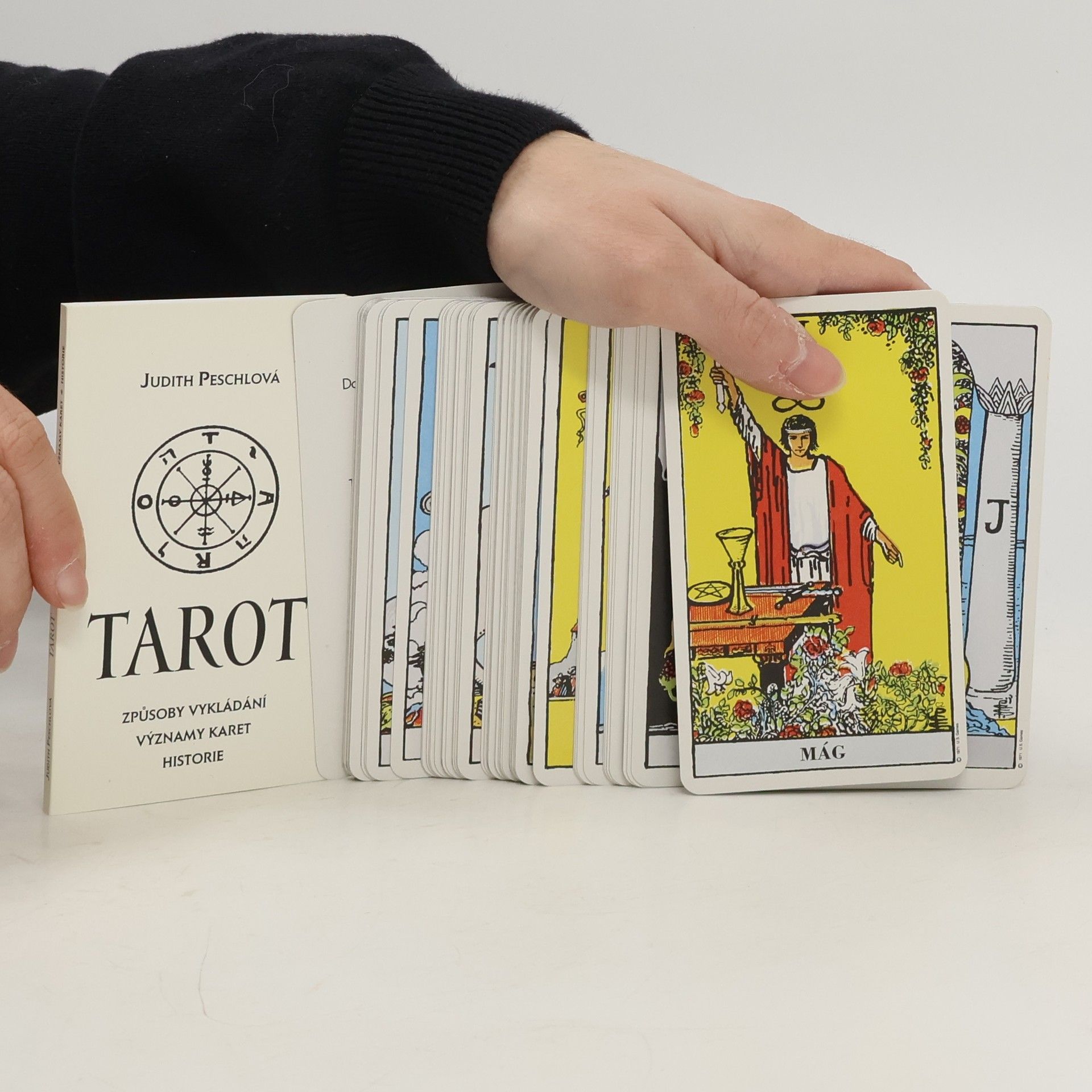 Arthur Edward Waite Rider Waite Tarot - 78 karet a návod