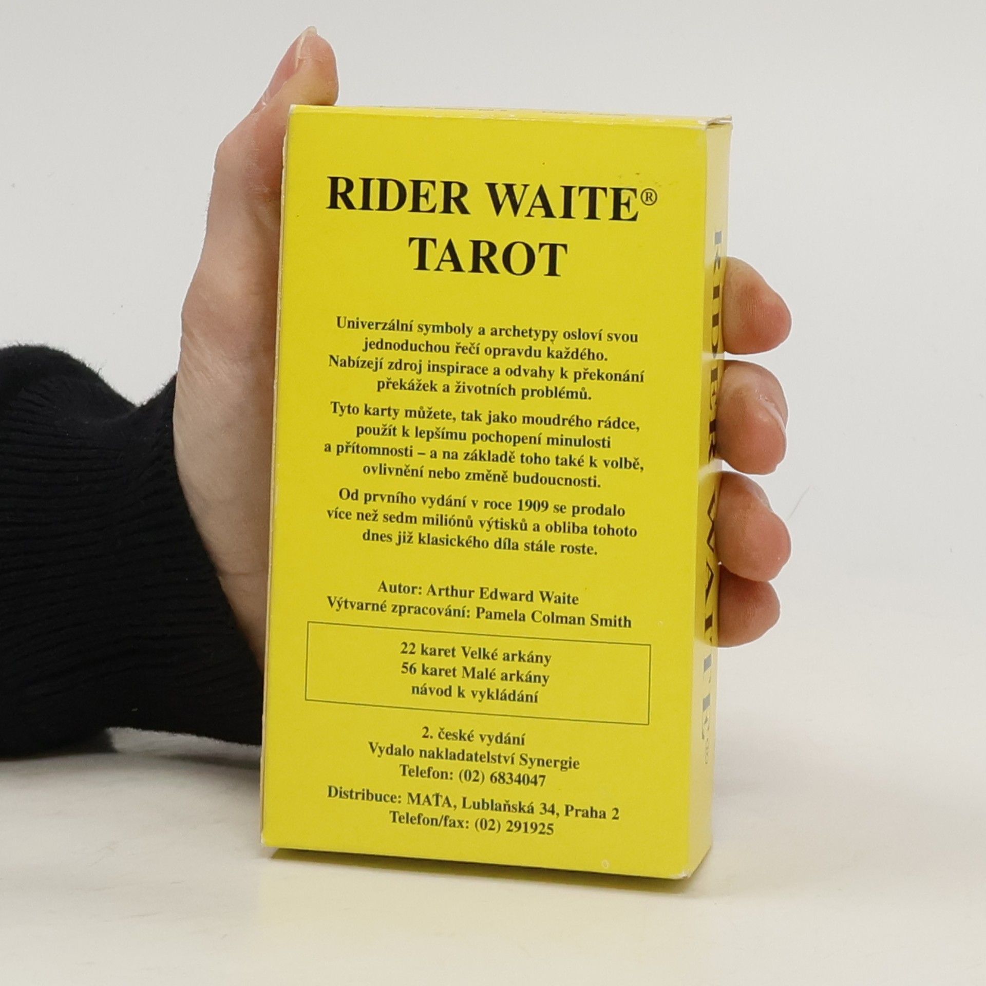 Arthur Edward Waite Rider Waite Tarot - 78 karet a návod