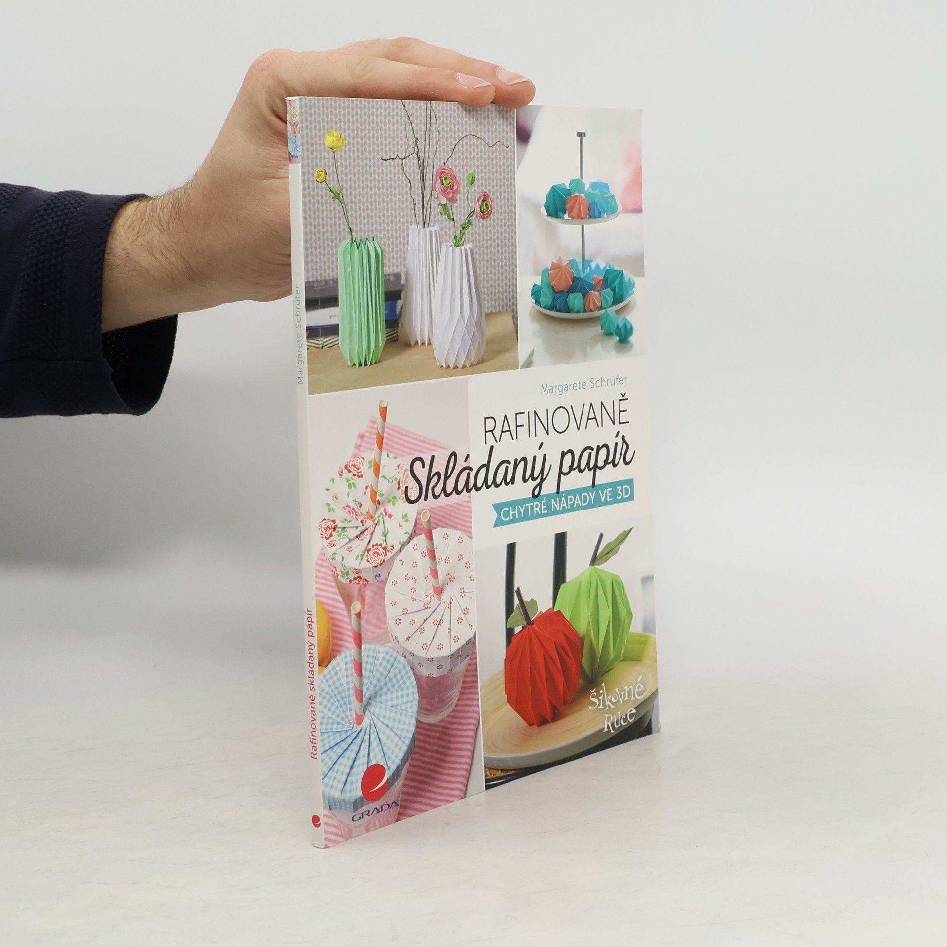 Margarete Schrüfer Rafinovaně skládaný papír : chytré nápady ve 3D