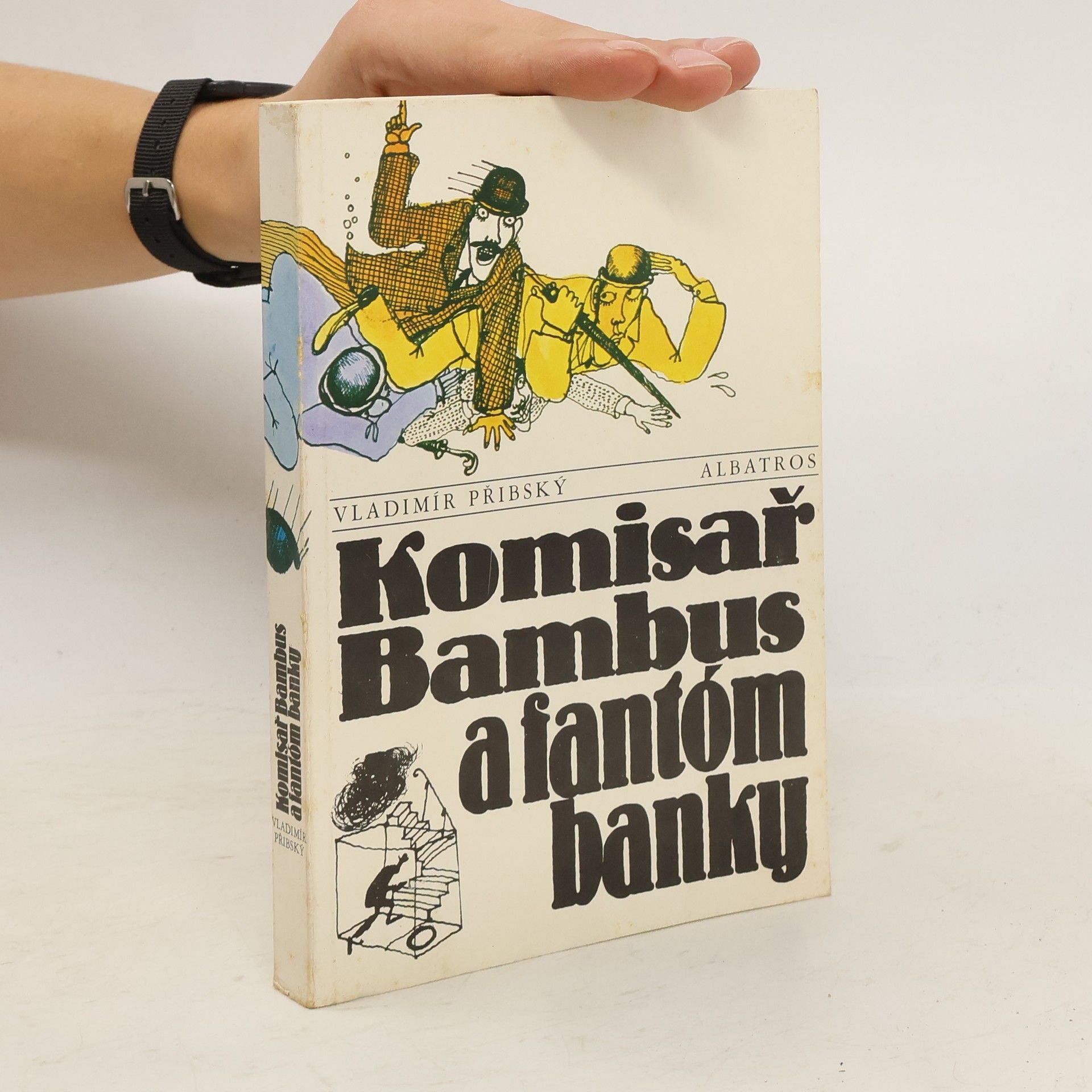 Václav Kabát Komisař Bambus a fantóm banky