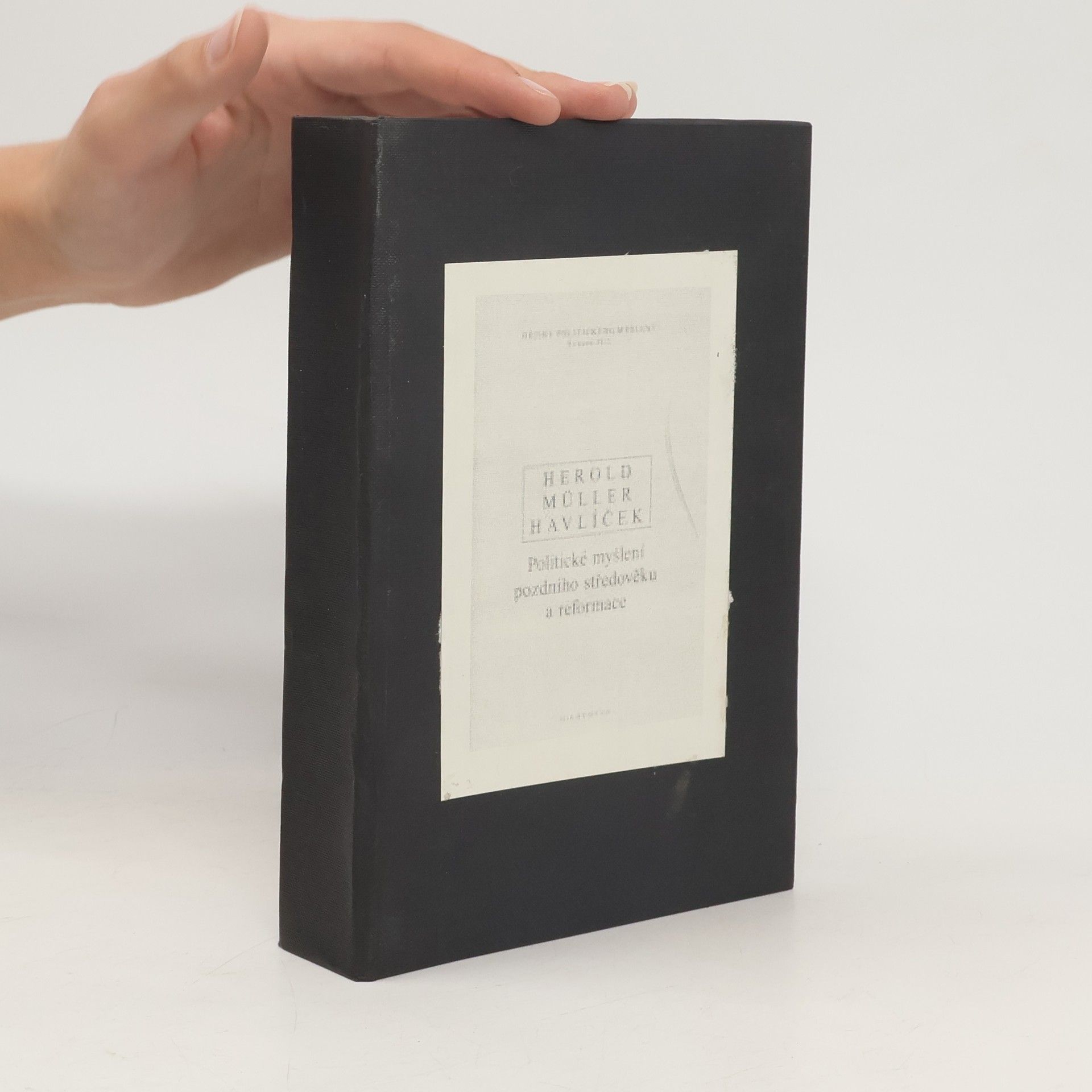 Politické myšlení pozdního středověku a reformace