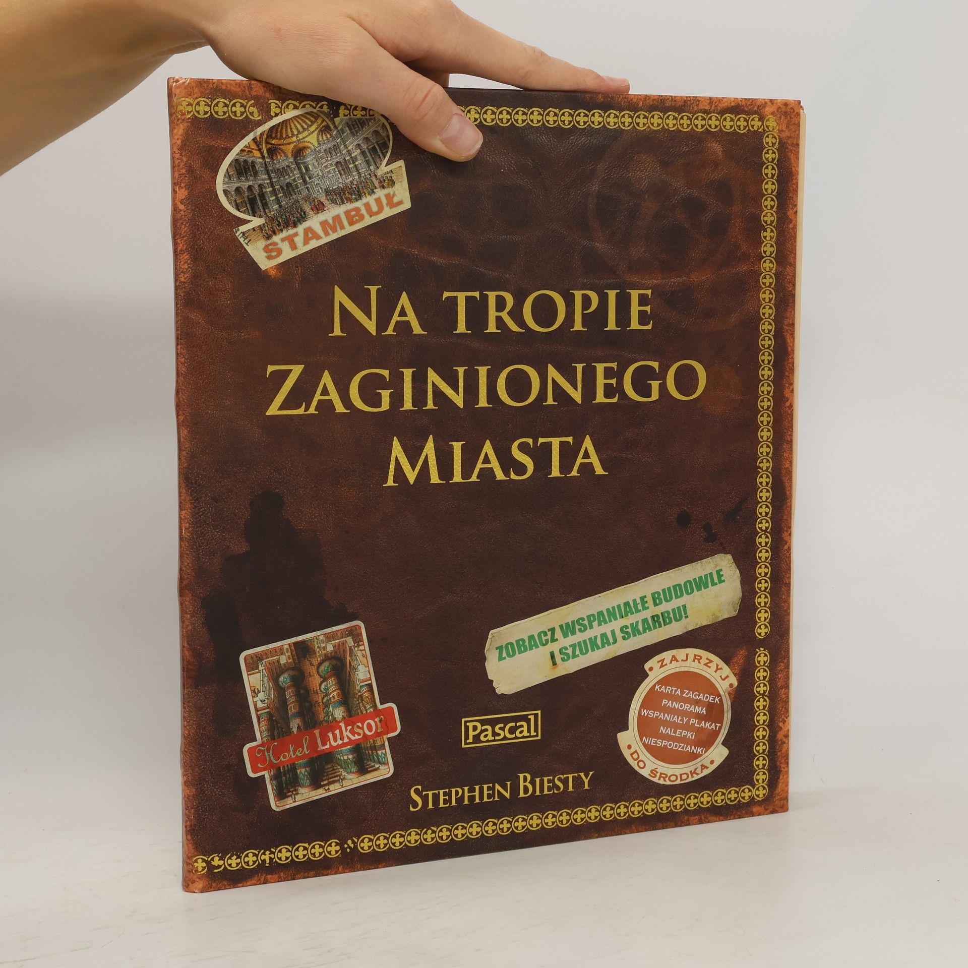 Stephen Biesty Na tropie zaginionego miasta