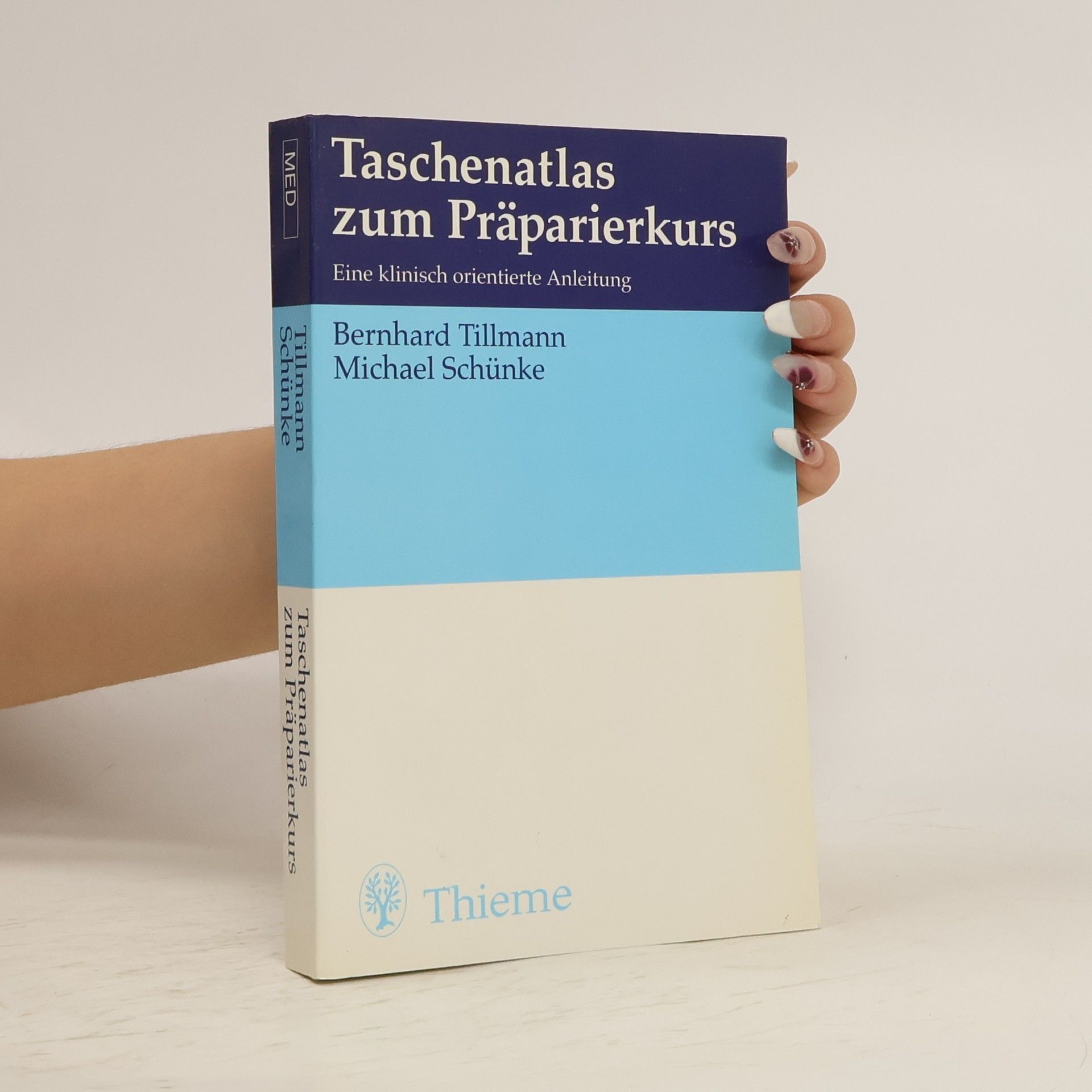 Bernhard Tillmann Taschenatlas zum Präparierkurs
