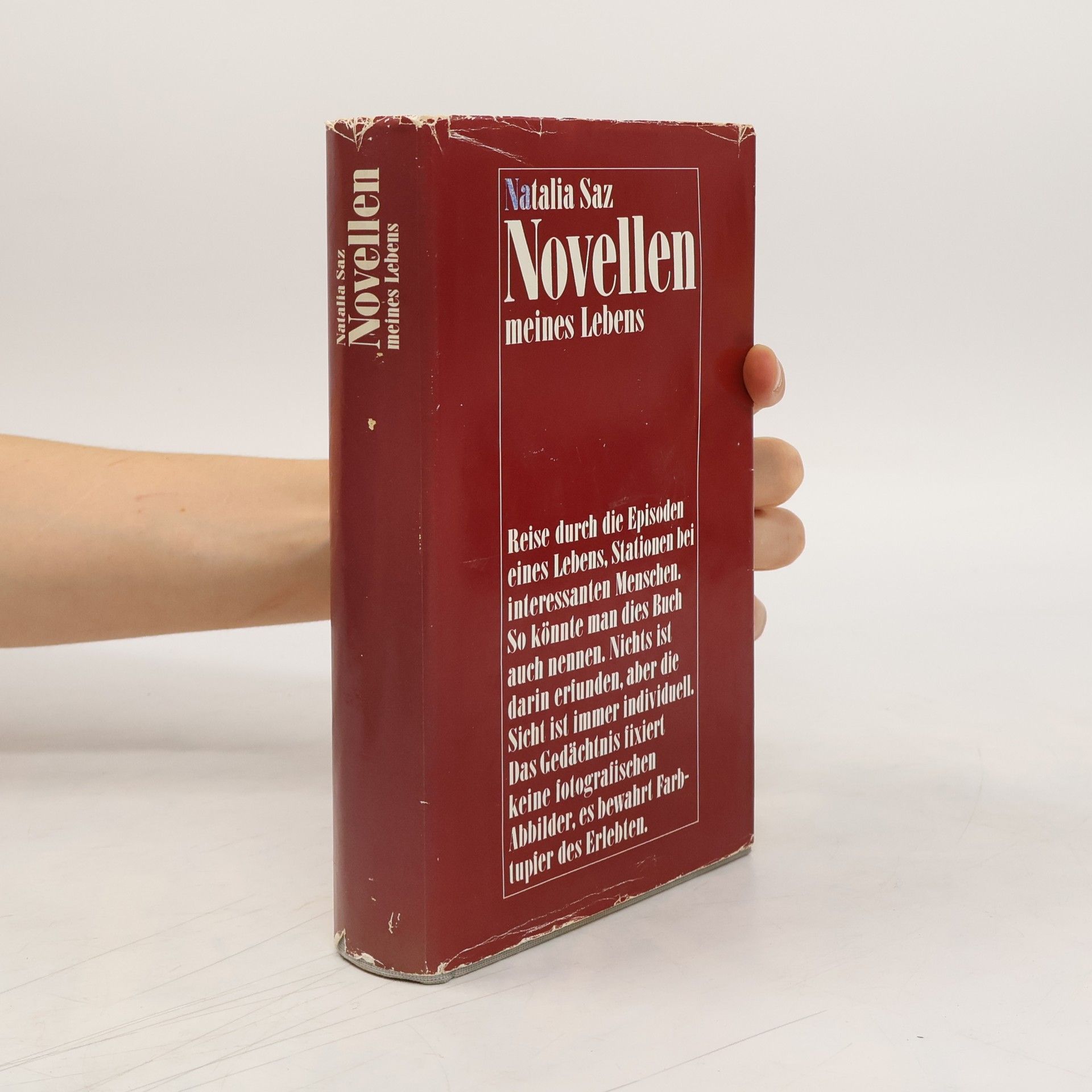 Natalii︠a︡ Ilʹinichna Sat︠s︡ Novellen meines Lebens