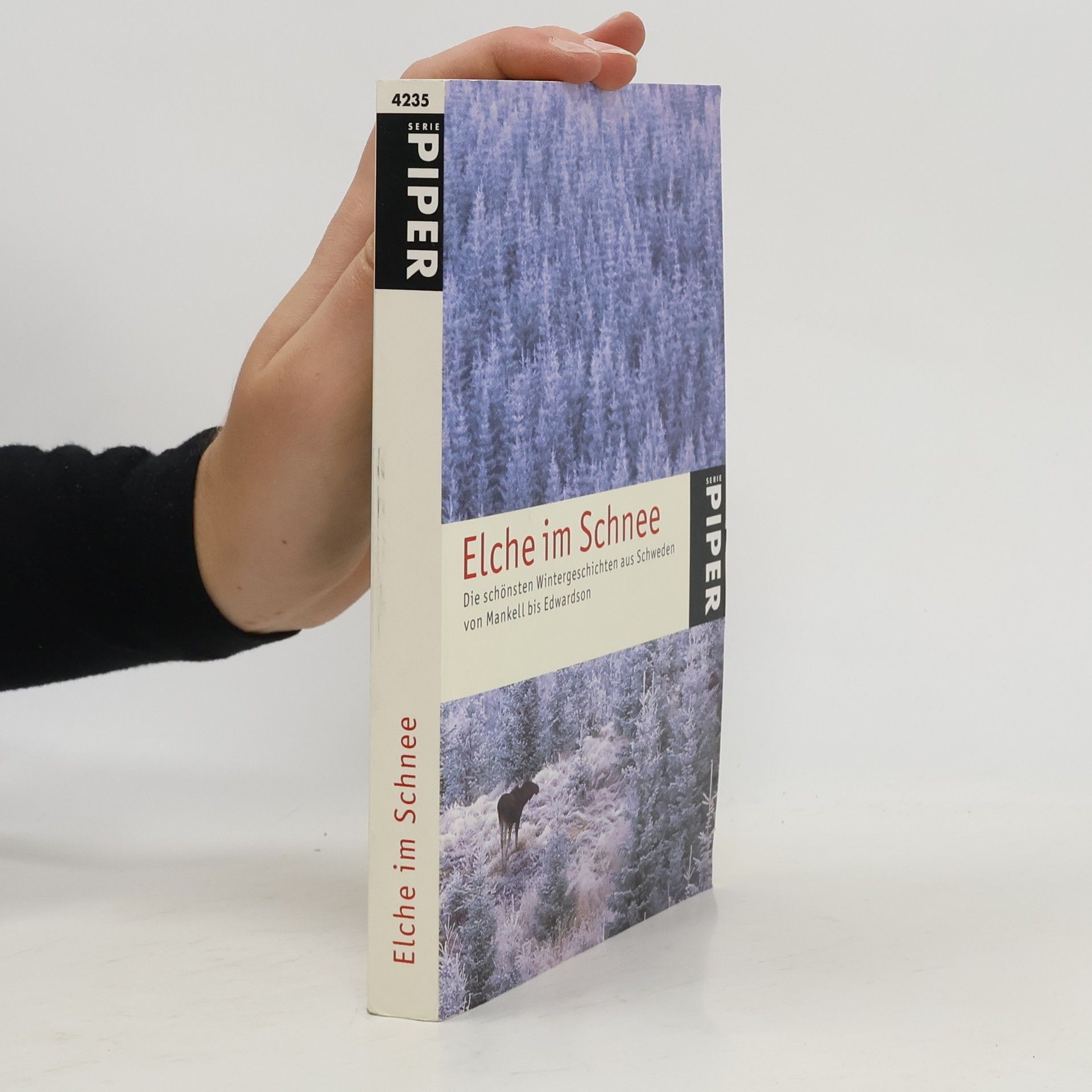 Holger Wolandt Elche im Schnee