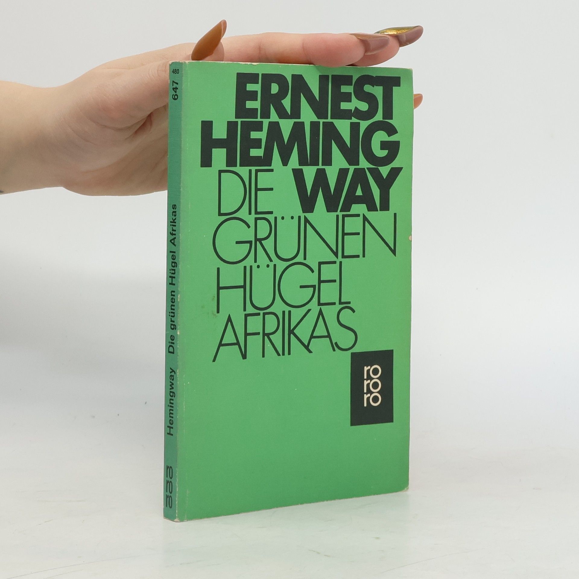 Ernest Hemingway Die Grünen Hügel Afrikas