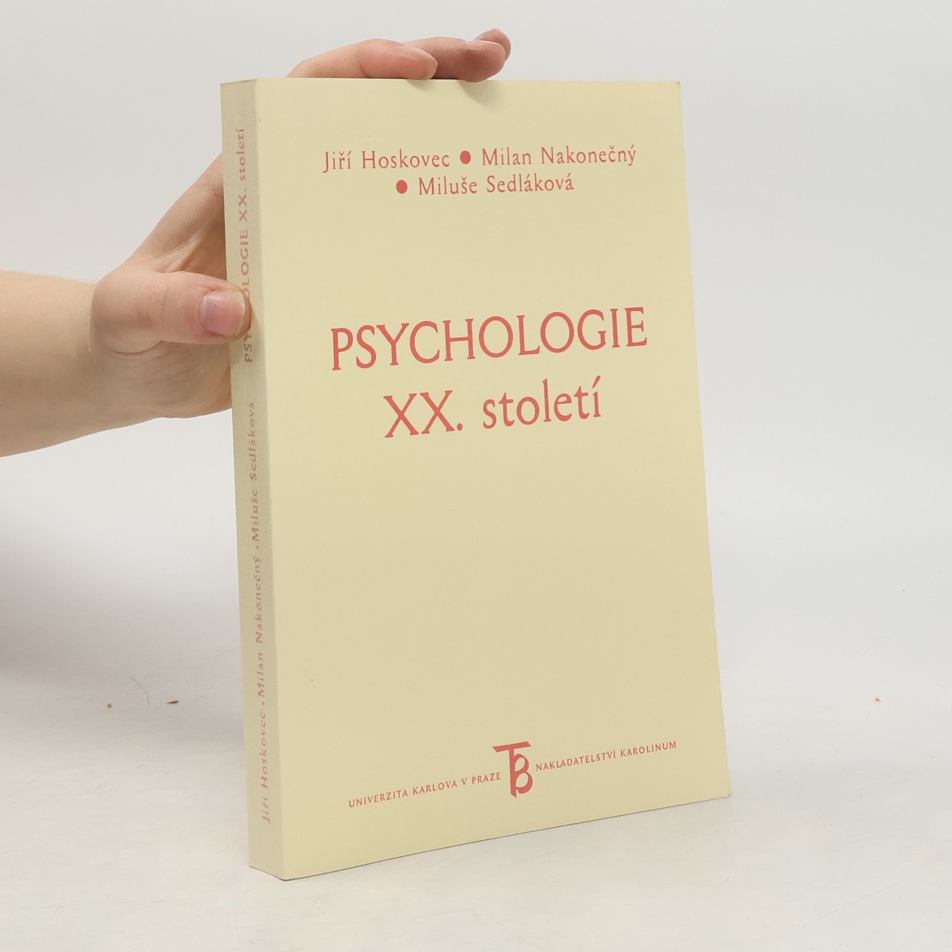 Jiří Hoskovec Psychologie XX. století