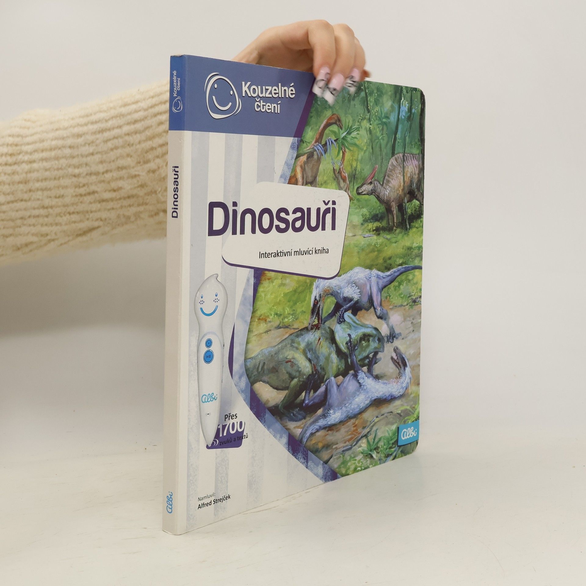 Jan Spěváček Dinosauři. Interaktivní mluvící kniha