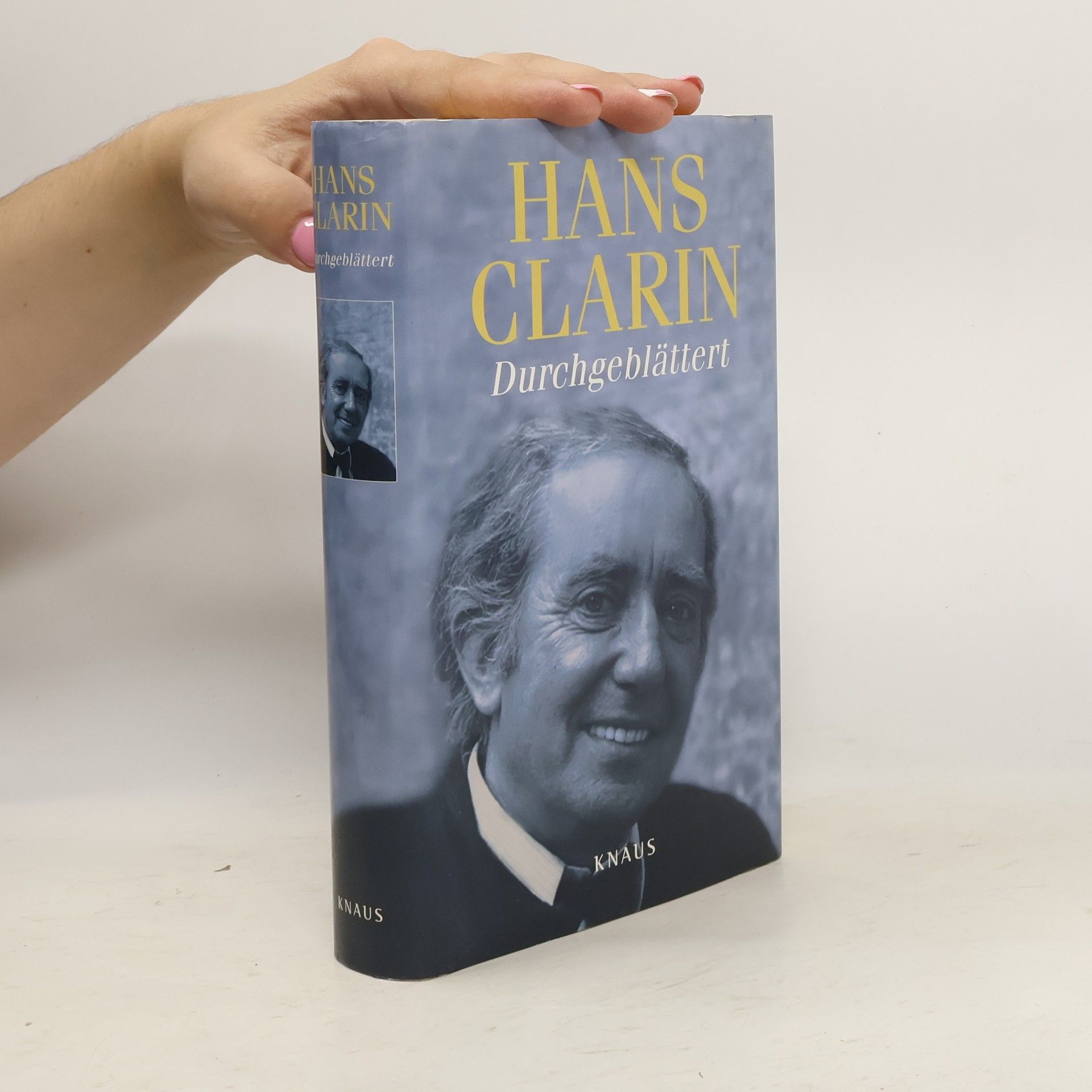 Hans Clarin Durchgeblättert