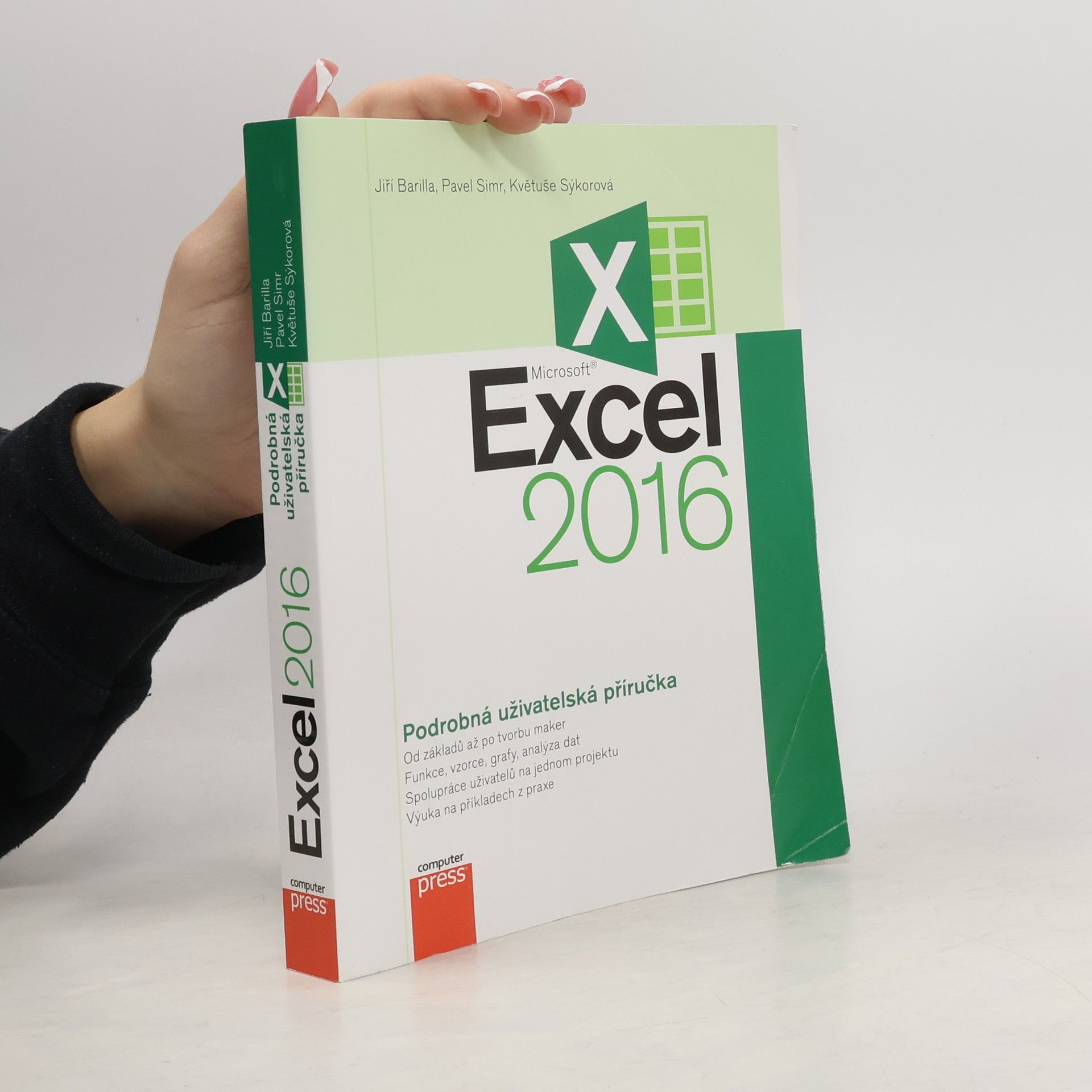 Jiří Barilla Microsoft Excel 2016 : podrobná uživatelská příručka