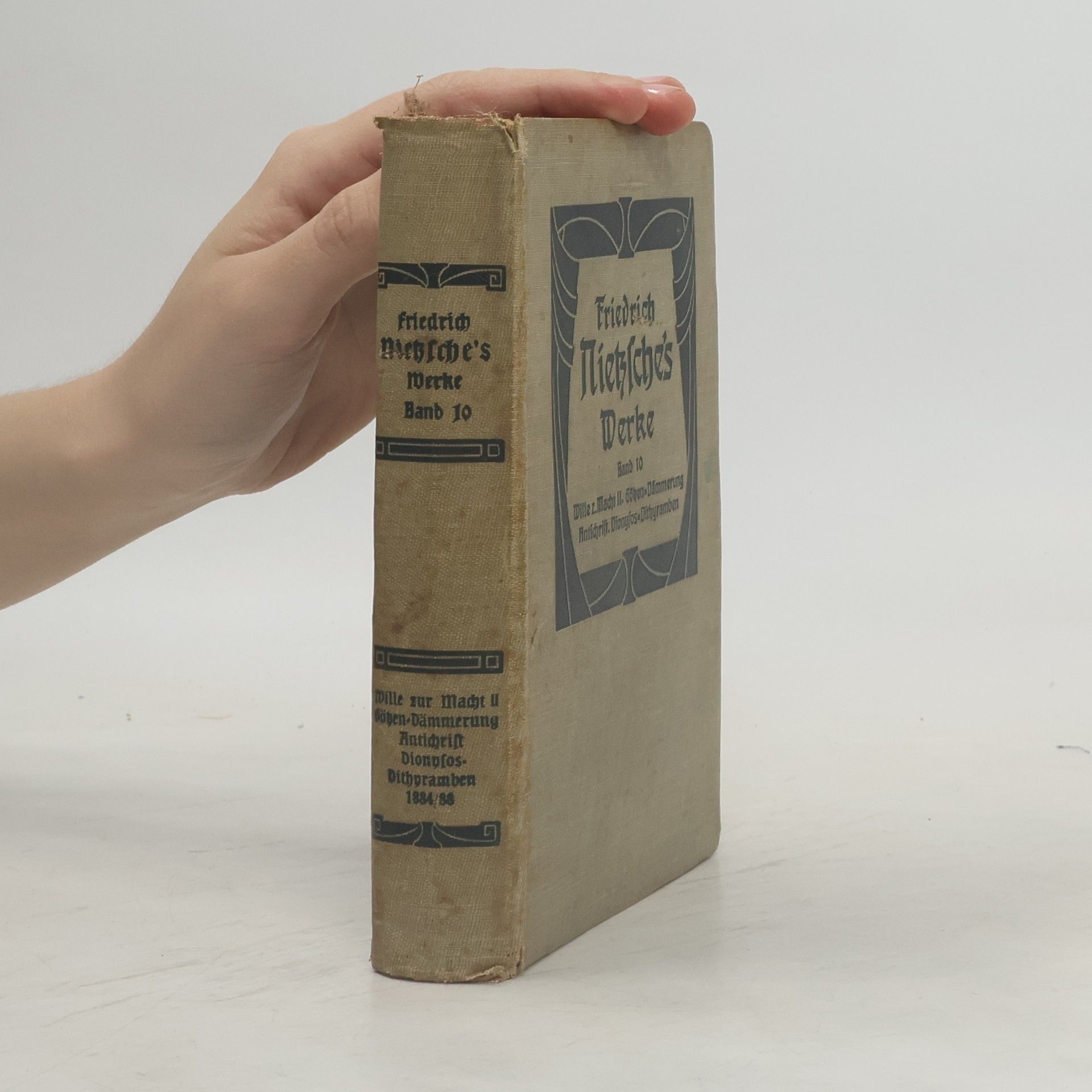 Various authors Niezsche's Werke X.