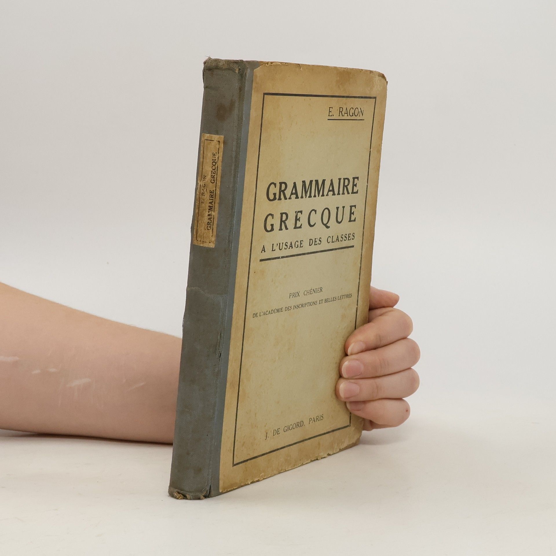 E. Ragon Grammaire grecque