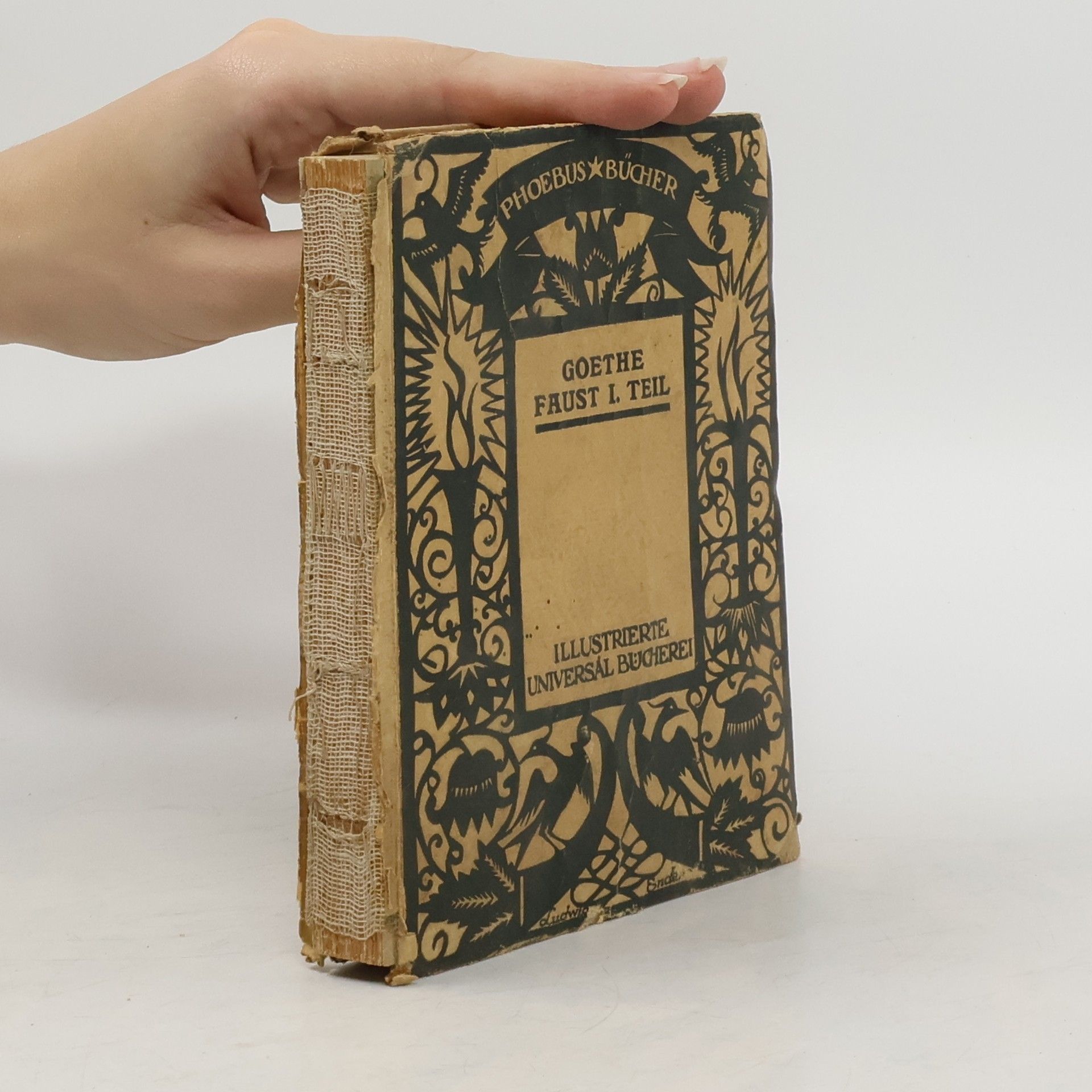 Johann Wolfgang von Goethe Faust. Der Tragödie. erster Teil pon