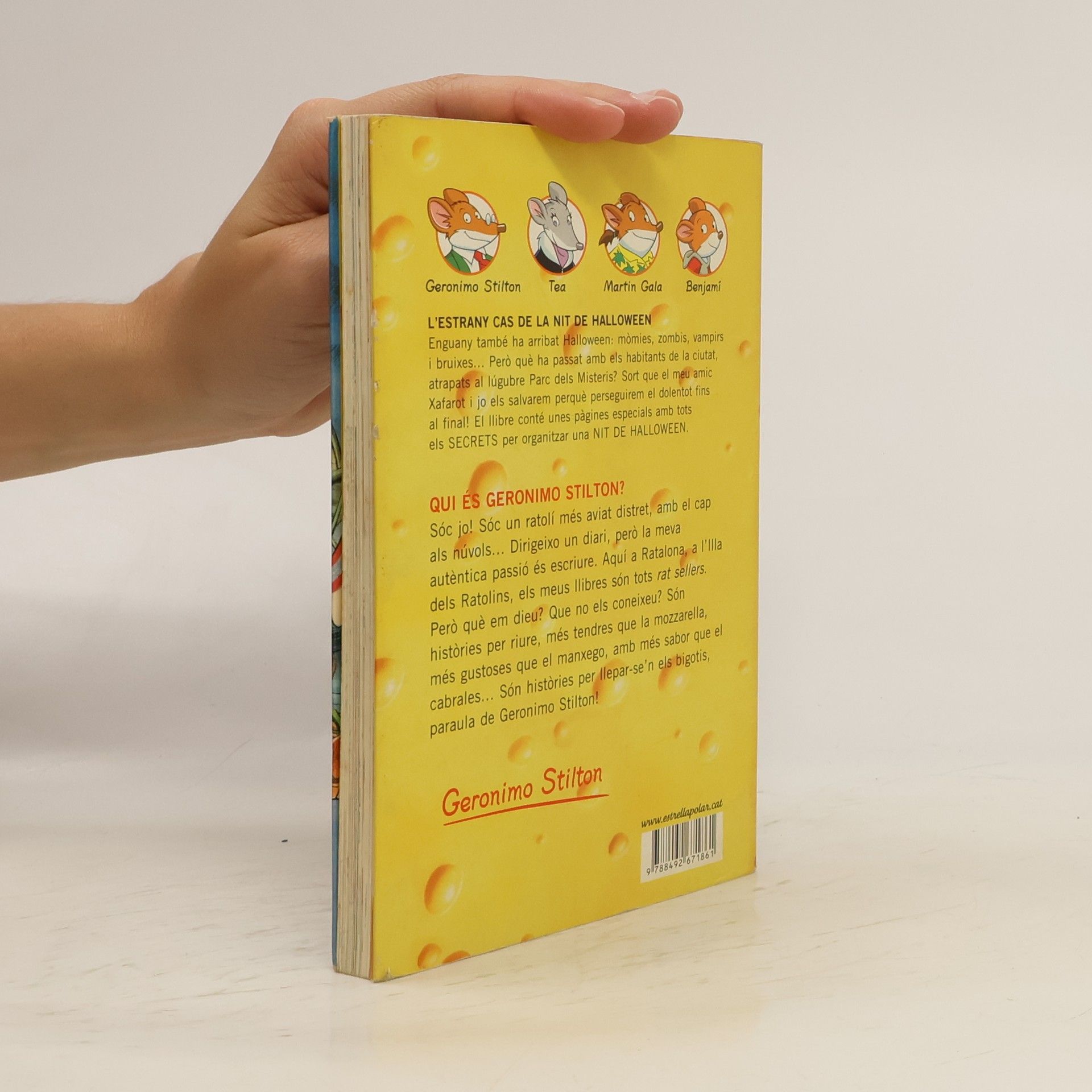 Geronimo Stilton L'estrany cas de la nit de Halloween